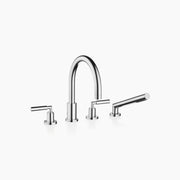 Tara Bath Shower Set For Bath Rim Or Tile Edge Installation Chrome