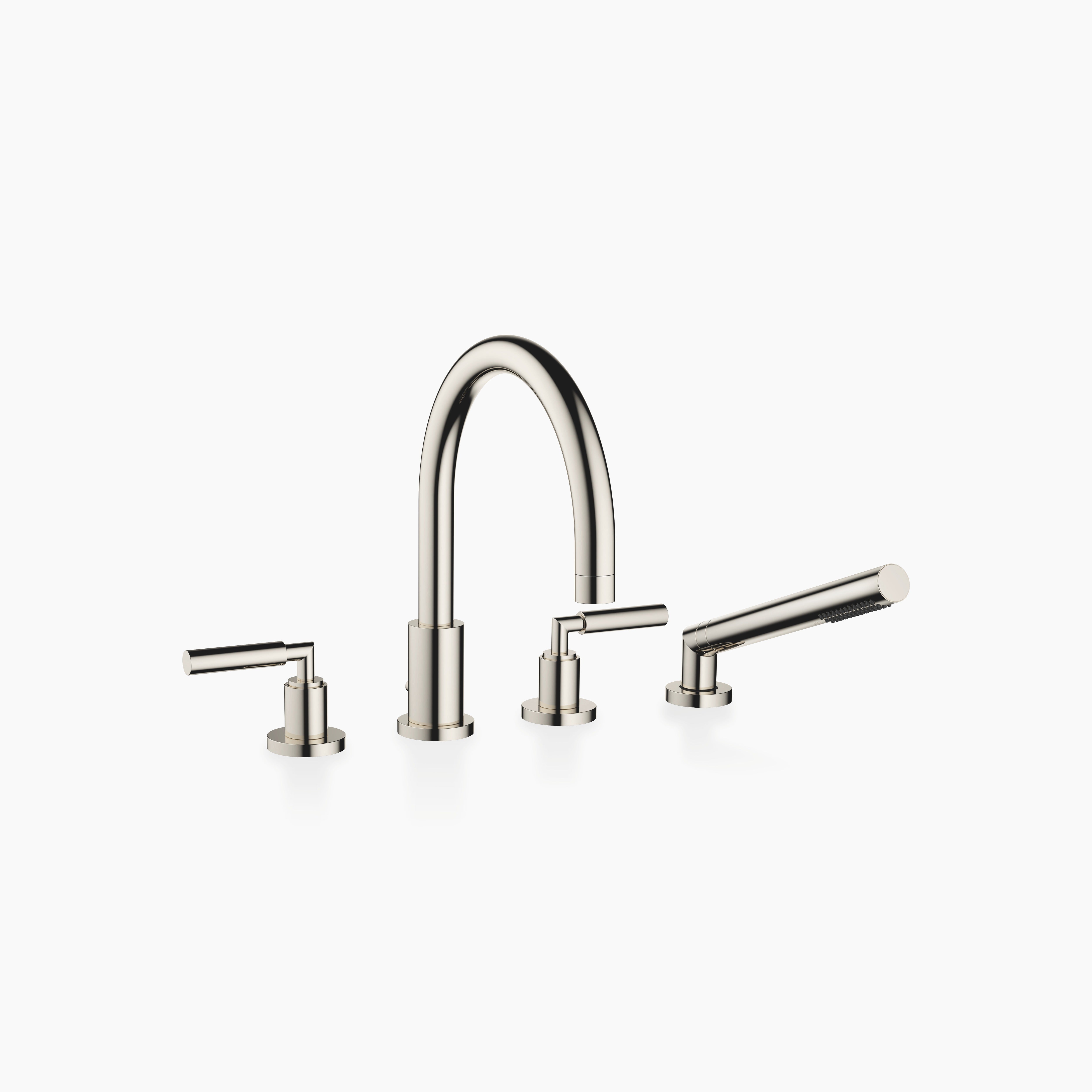 Tara Bath Shower Set For Bath Rim Or Tile Edge Installation Chrome