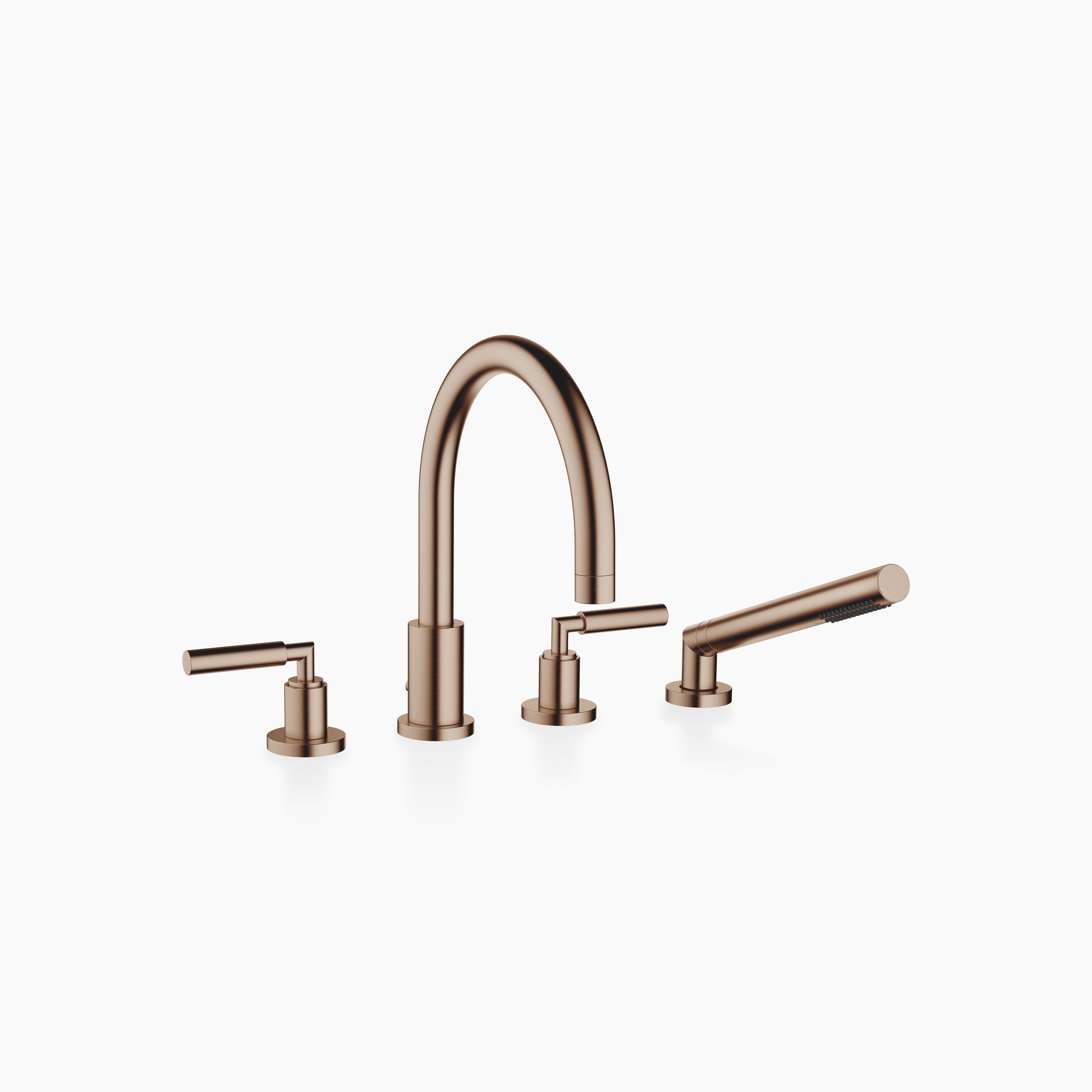 Tara Bath Shower Set For Bath Rim Or Tile Edge Installation Chrome