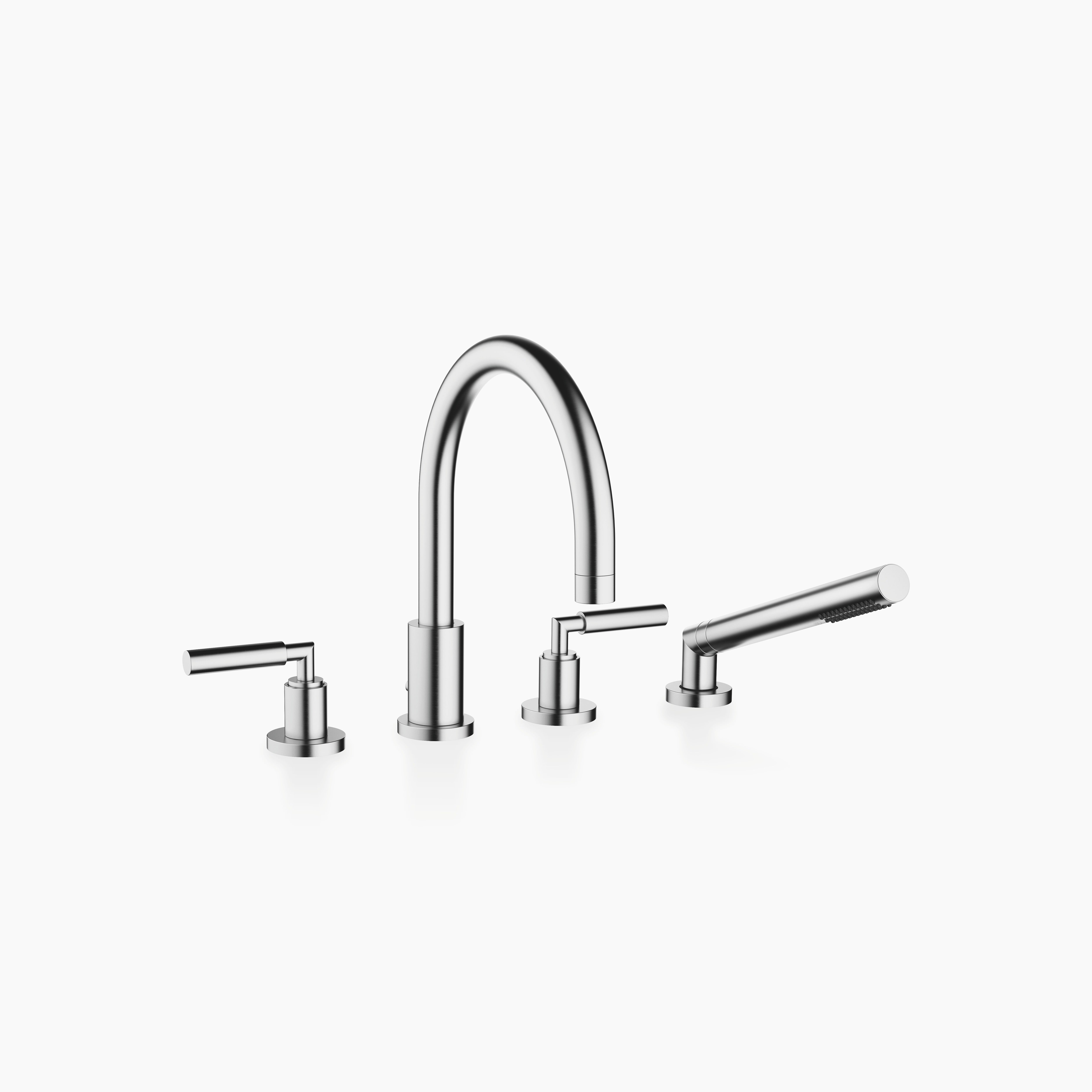 Tara Bath Shower Set For Bath Rim Or Tile Edge Installation Chrome