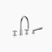 Tara Bath Shower Set For Bath Rim Or Tile Edge Installation Chrome II