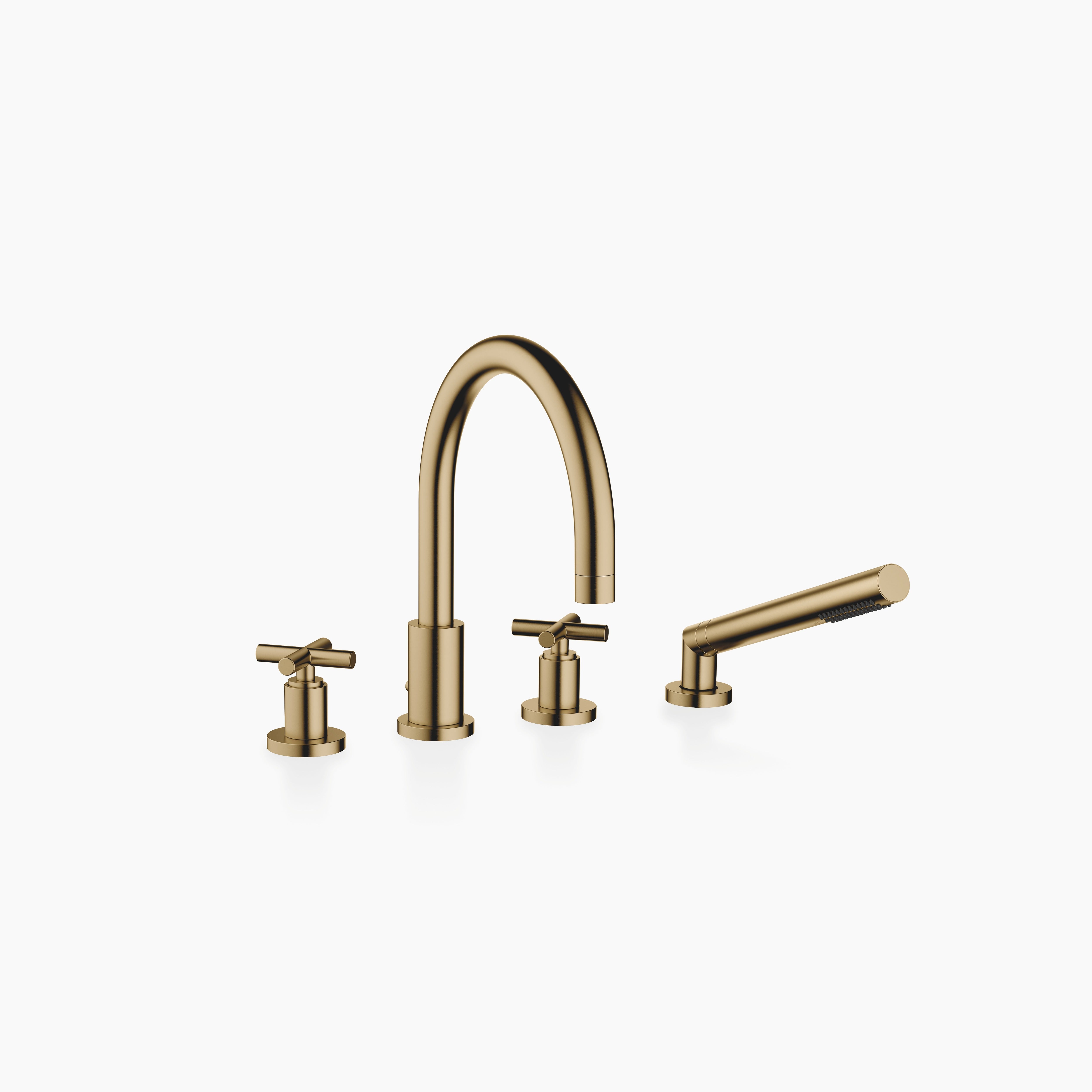 Tara Bath Shower Set For Bath Rim Or Tile Edge Installation Chrome II