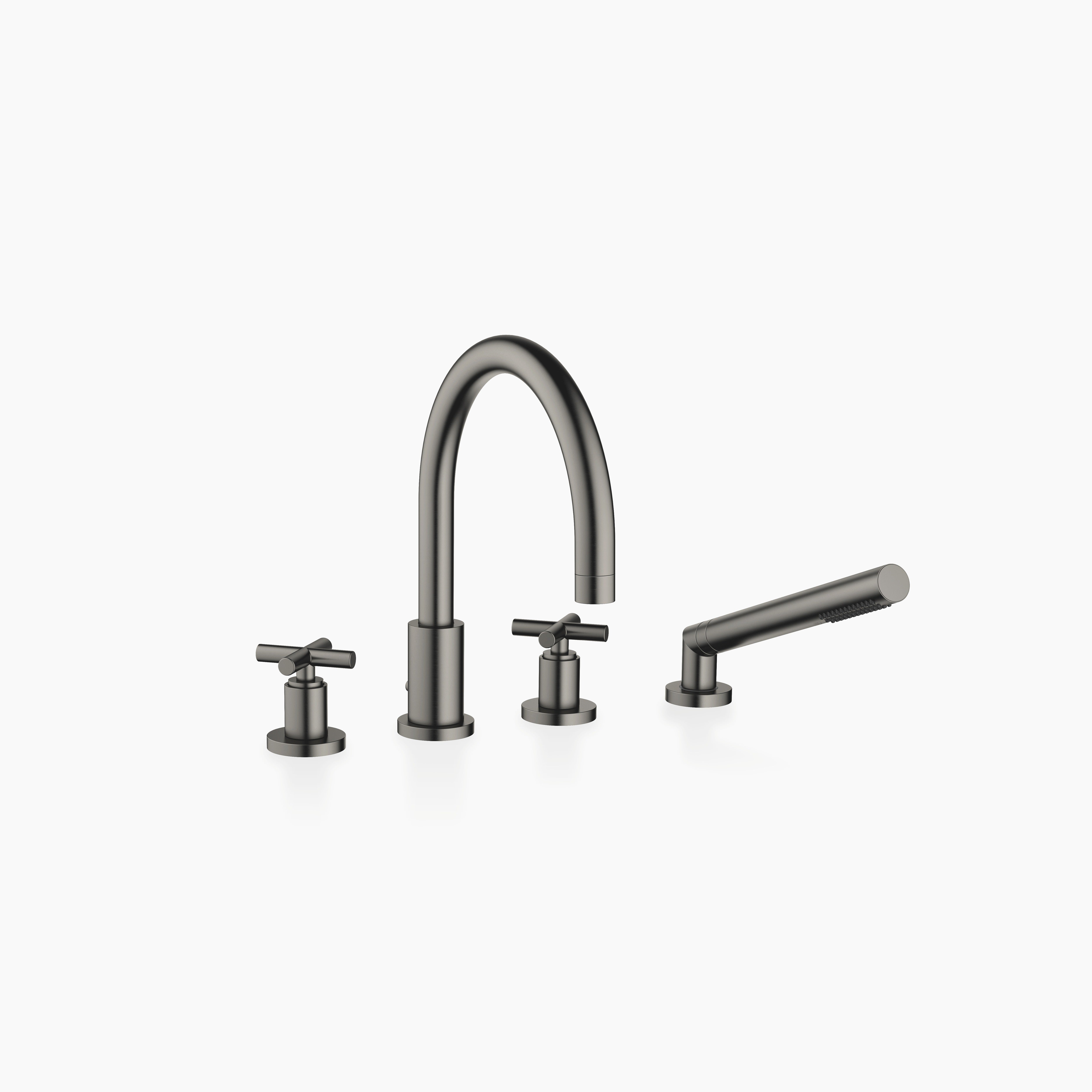 Tara Bath Shower Set For Bath Rim Or Tile Edge Installation Chrome II