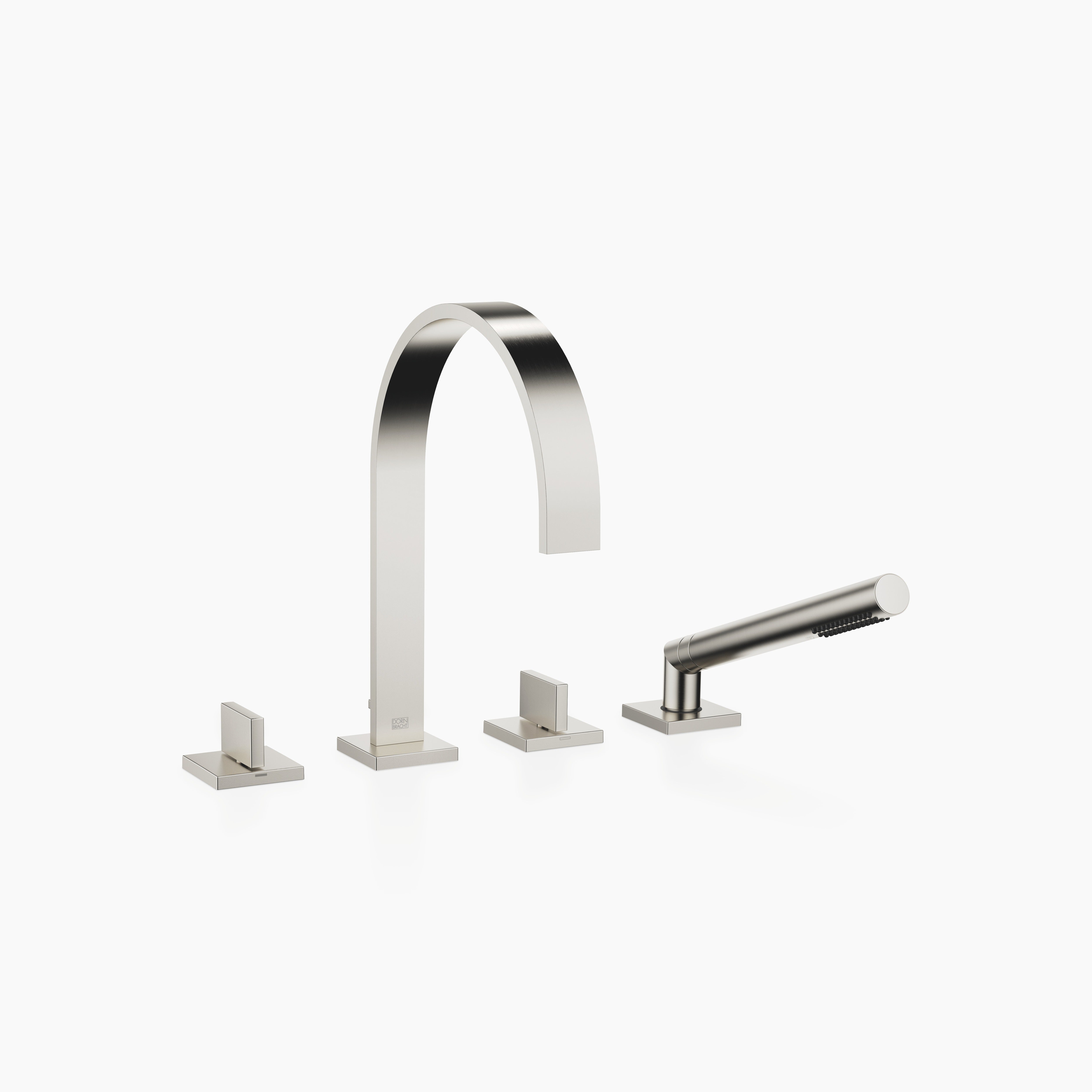 Mem Bath Shower Set For Bath Rim Or Tile Edge Installation Chrome