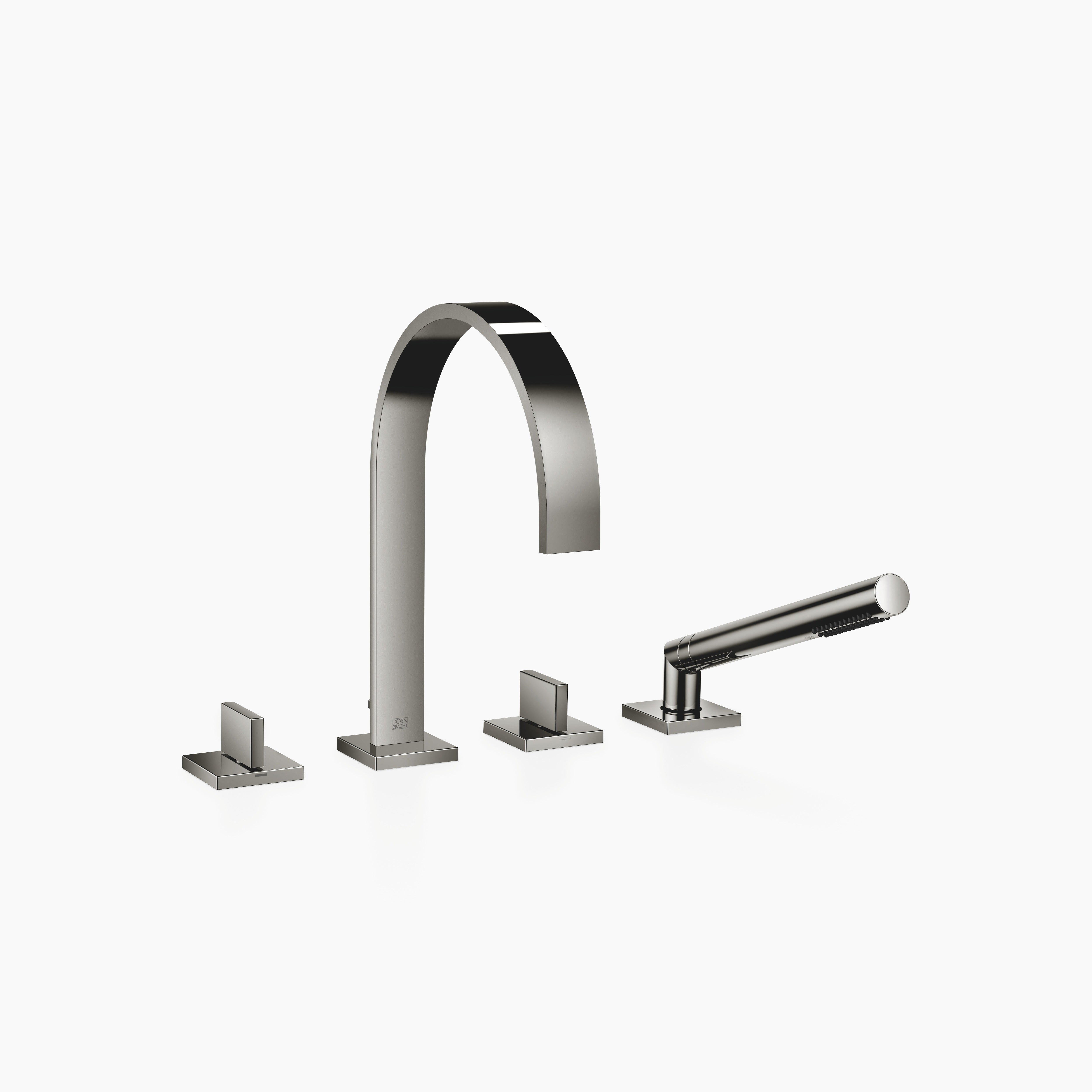 Mem Bath Shower Set For Bath Rim Or Tile Edge Installation Chrome