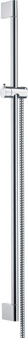 Unica Shower rail Crometta 90 cm with Metaflex shower hose 160 cm