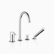 Vaia Bath Shower Set For Bath Rim Or Tile Edge Installation Chrome