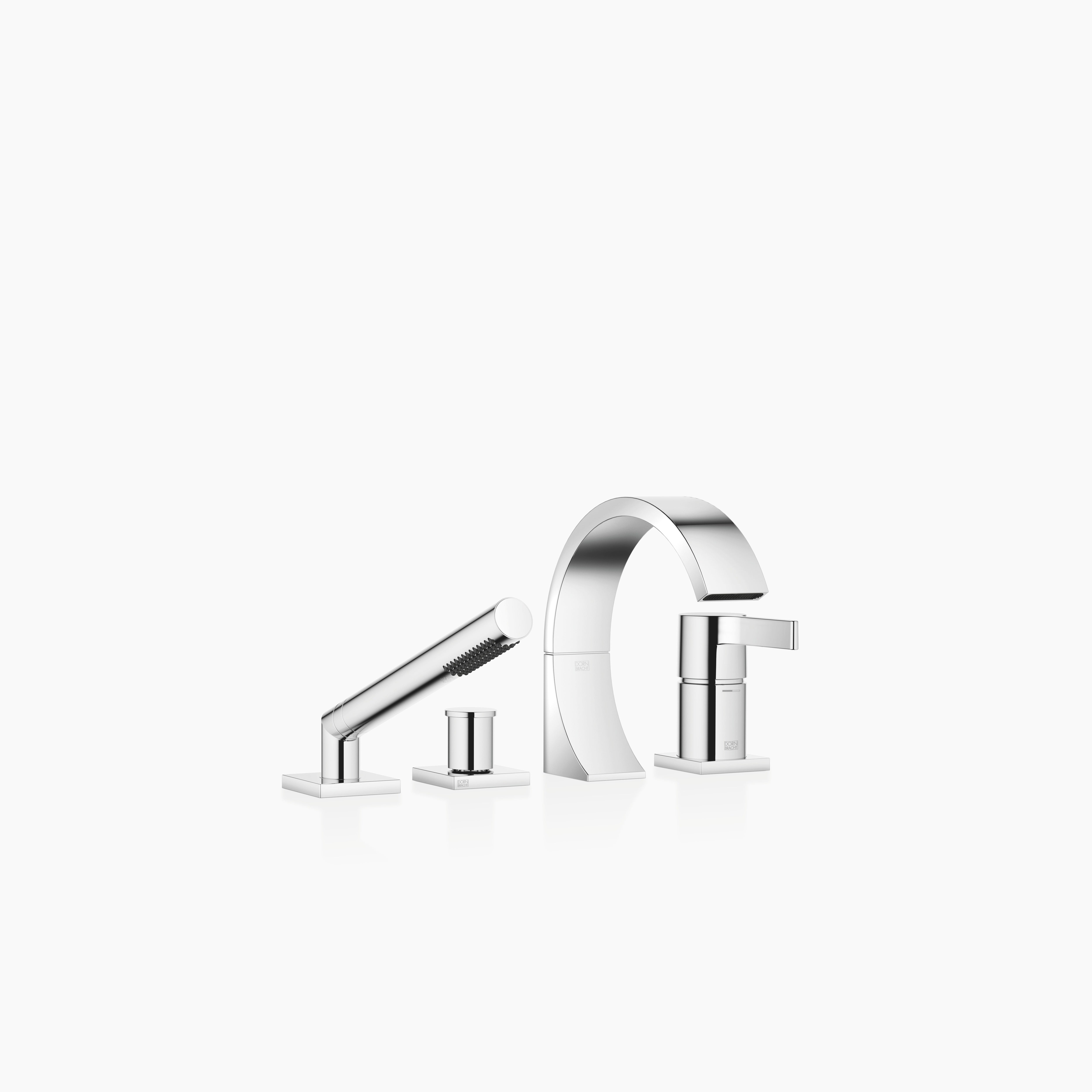 Cyo Bath Shower Set For Bath Rim Or Tile Edge Installation Chrome