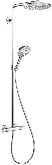 Raindance Select S Showerpipe 240 1jet PowderRain with thermostatic shower mixer