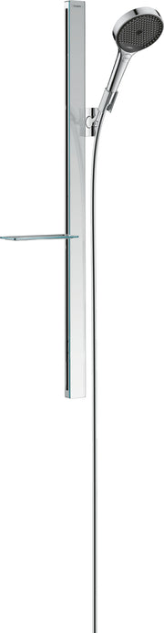 Rainfinity Shower set 130 3jet EcoSmart with shower bar 90 cm and shelf