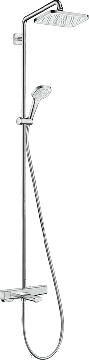 Croma E Showerpipe 280 1jet with bath thermostat