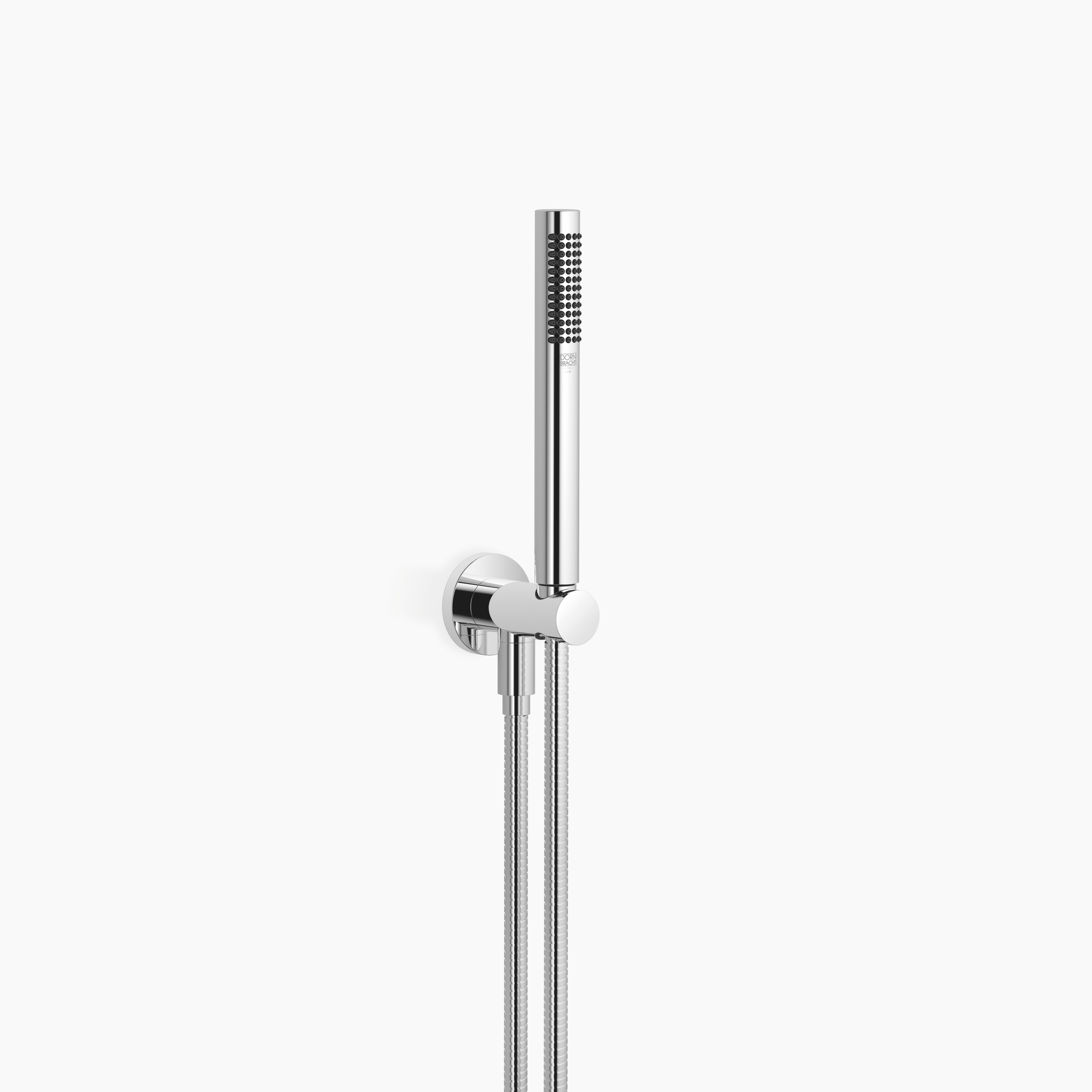 Hand Shower Set With Integrated Shower Holder Chrome