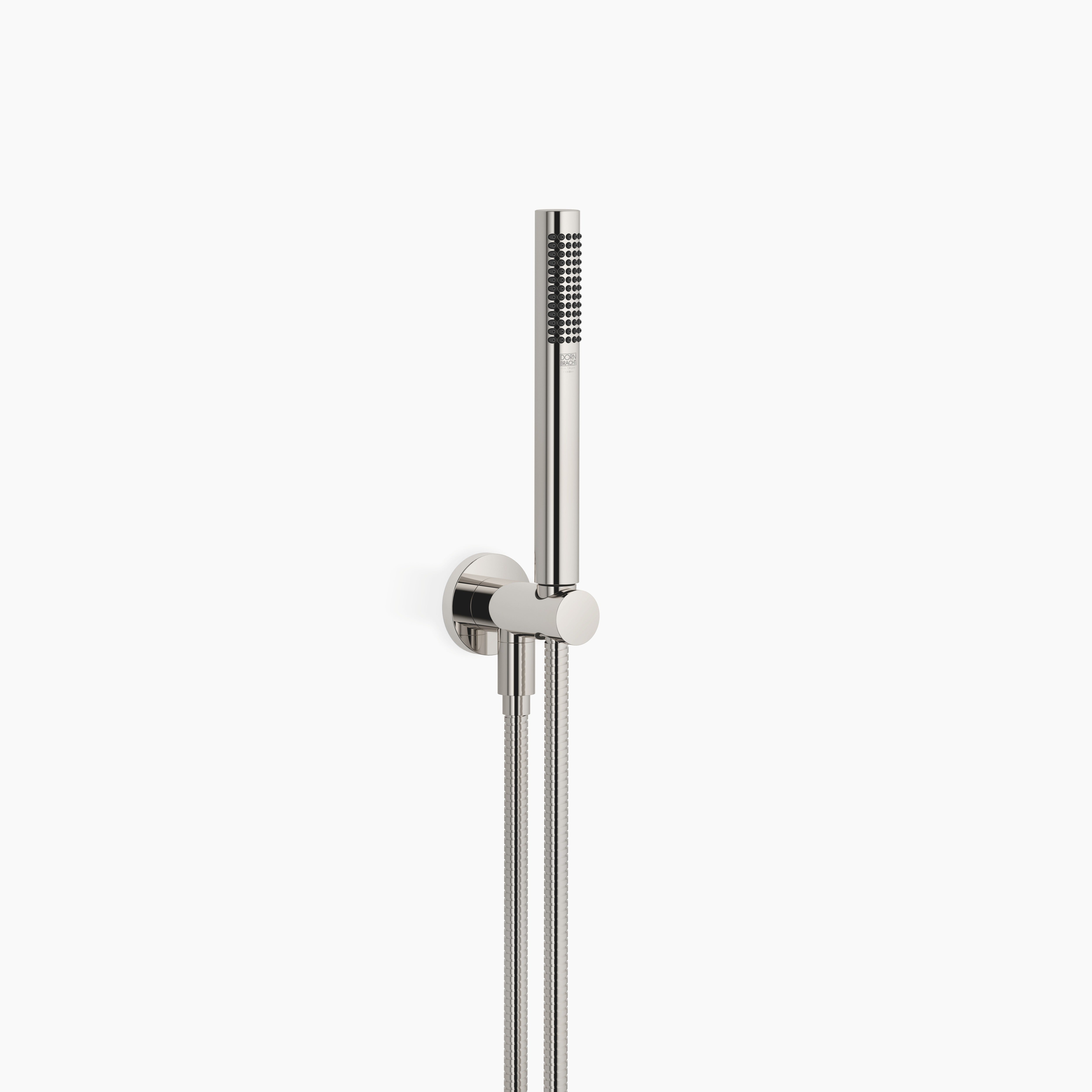 Hand Shower Set With Integrated Shower Holder Chrome