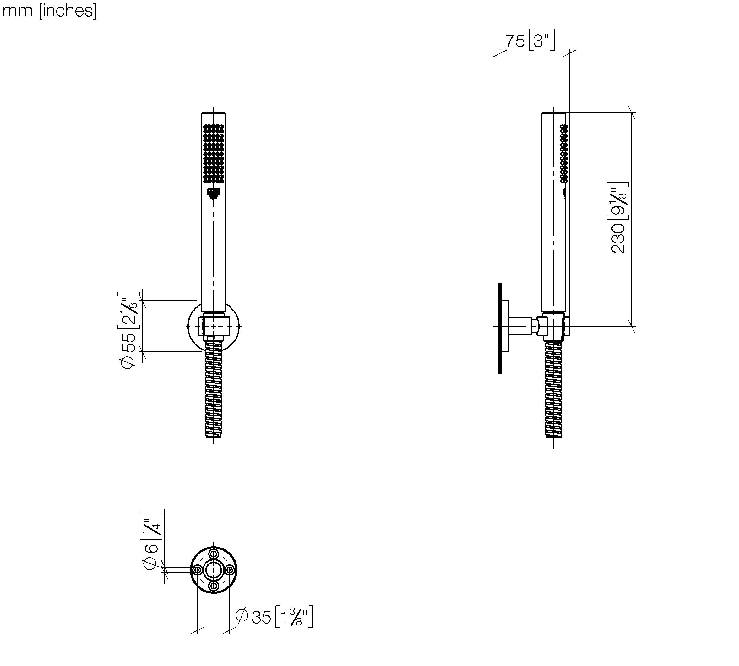Hand Shower Set Chrome II