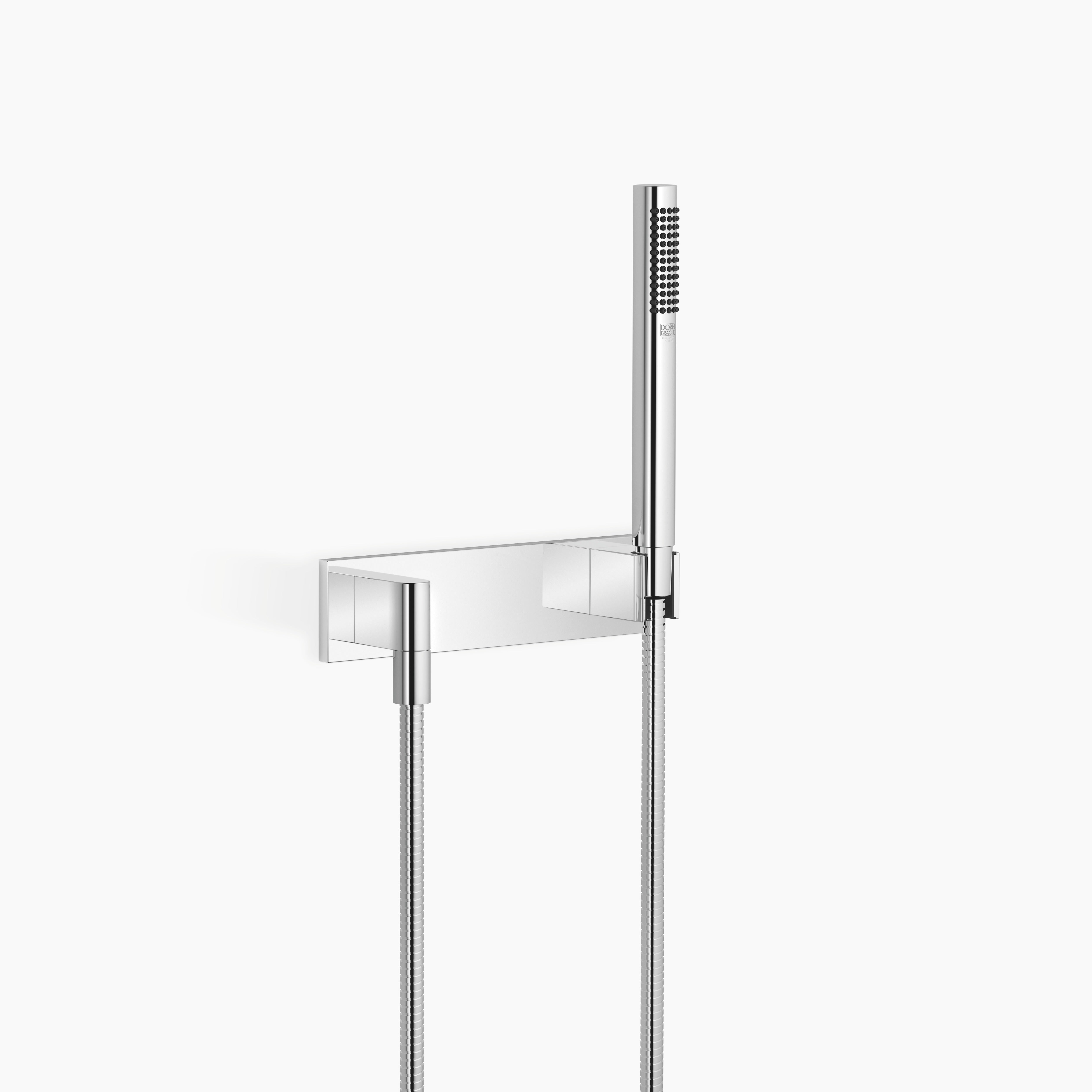 Hand Shower Set With Cover Plate Chrome
