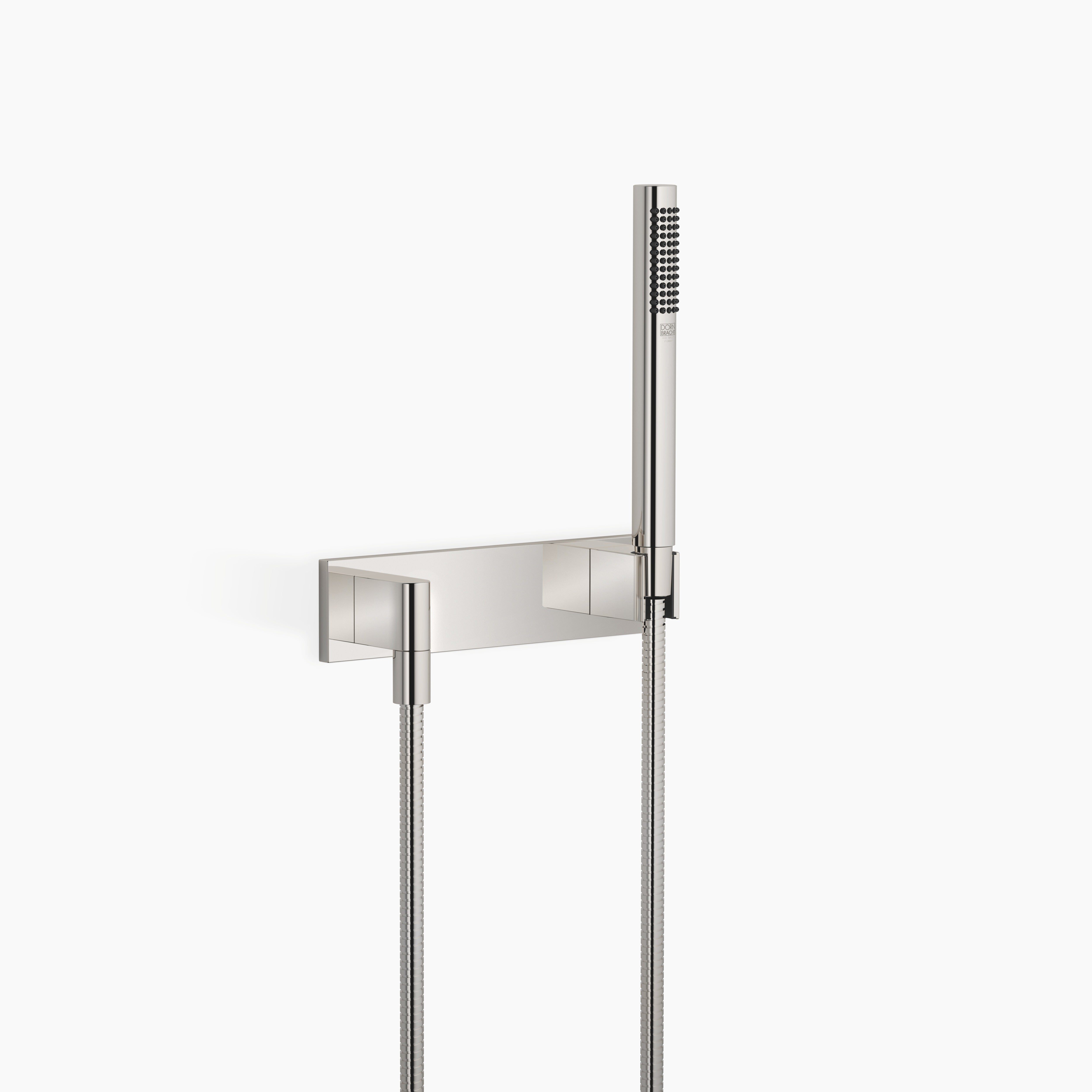 Hand Shower Set With Cover Plate Chrome