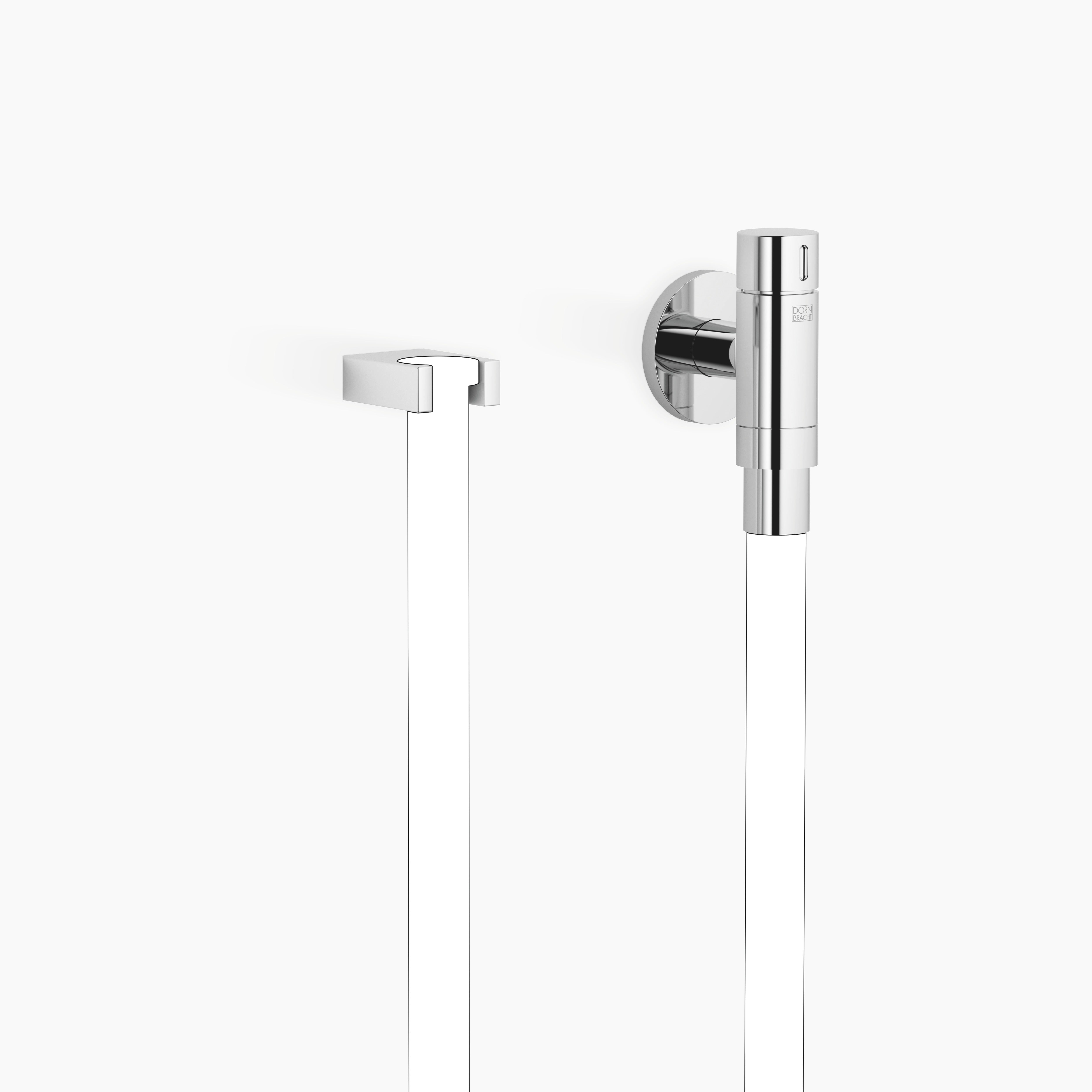 Water Tube Kneipp Wall Elbow With Hose Holder With Individual Rosettes Chrome II
