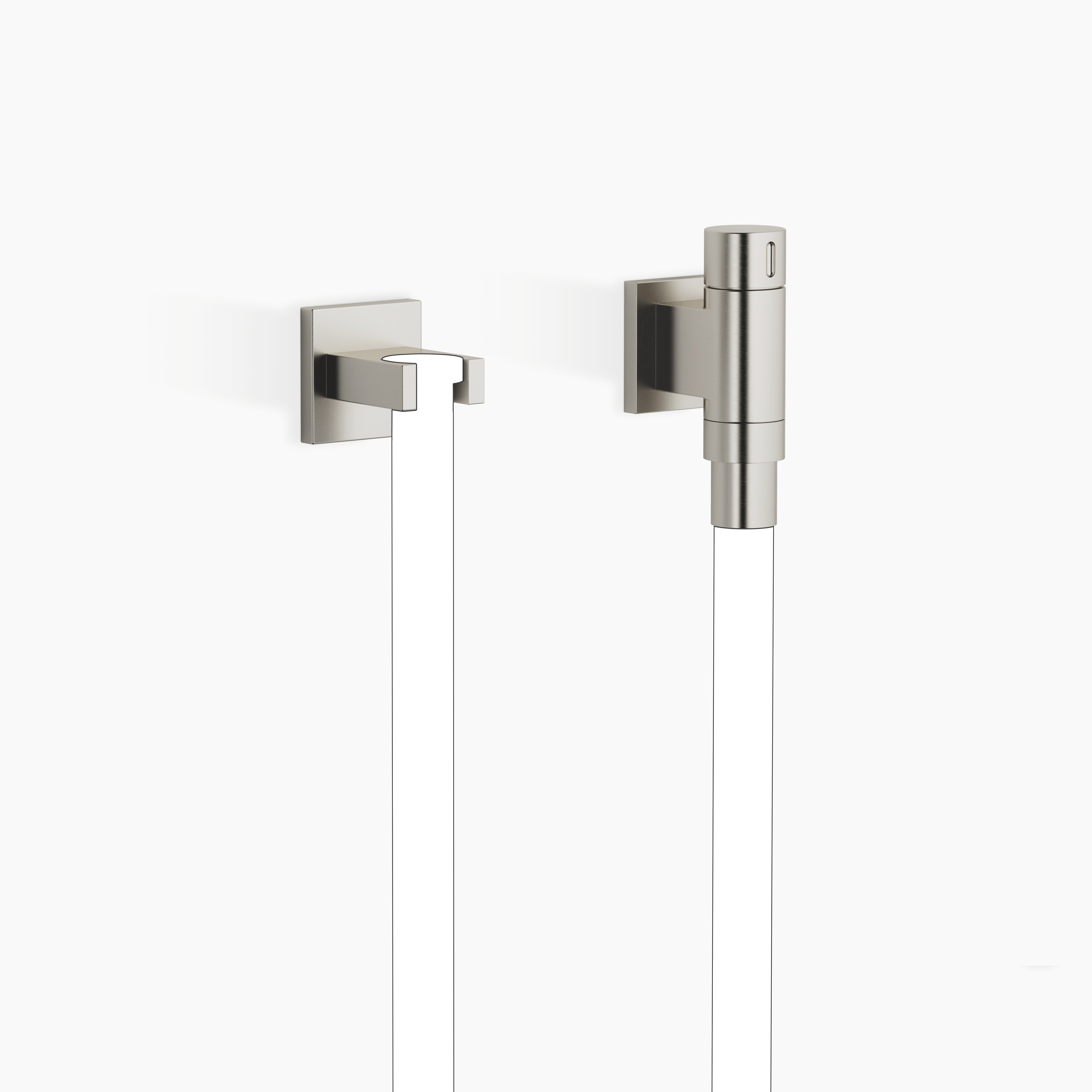 Water Tube Kneipp Wall Elbow With Hose Holder With Individual Rosettes Flowreduce Chrome