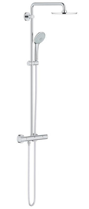 Euphoria System 210 Shower system with thermostat for wall mounting
