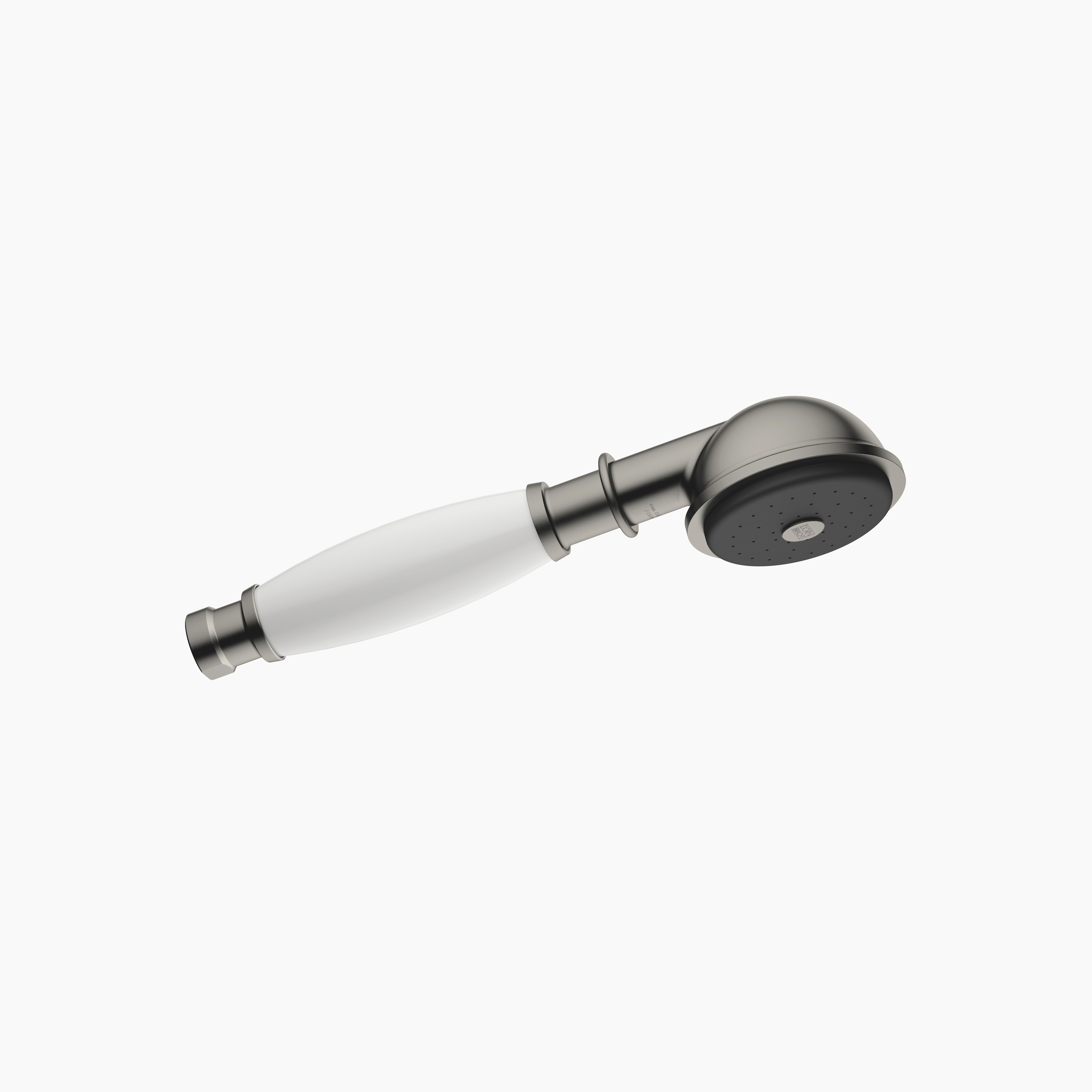 Madison Metal Hand Shower With Porcelain Insert White Chrome