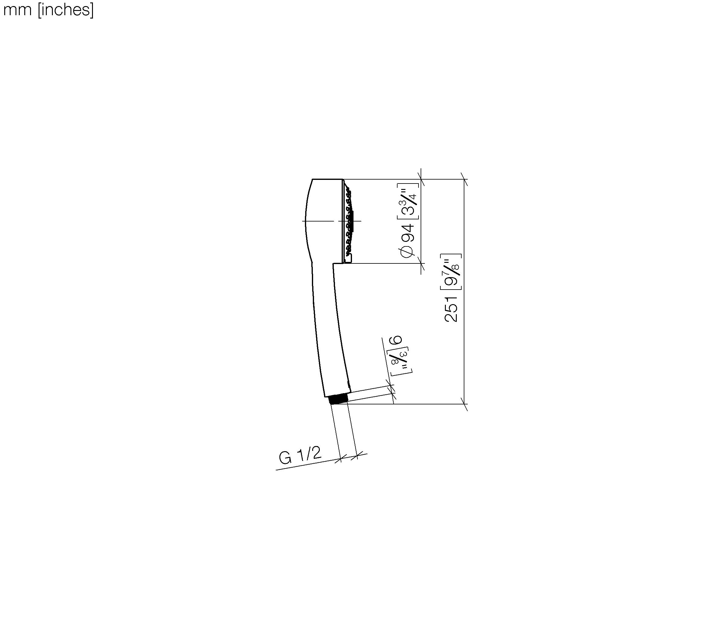 Madison Hand Shower Chrome