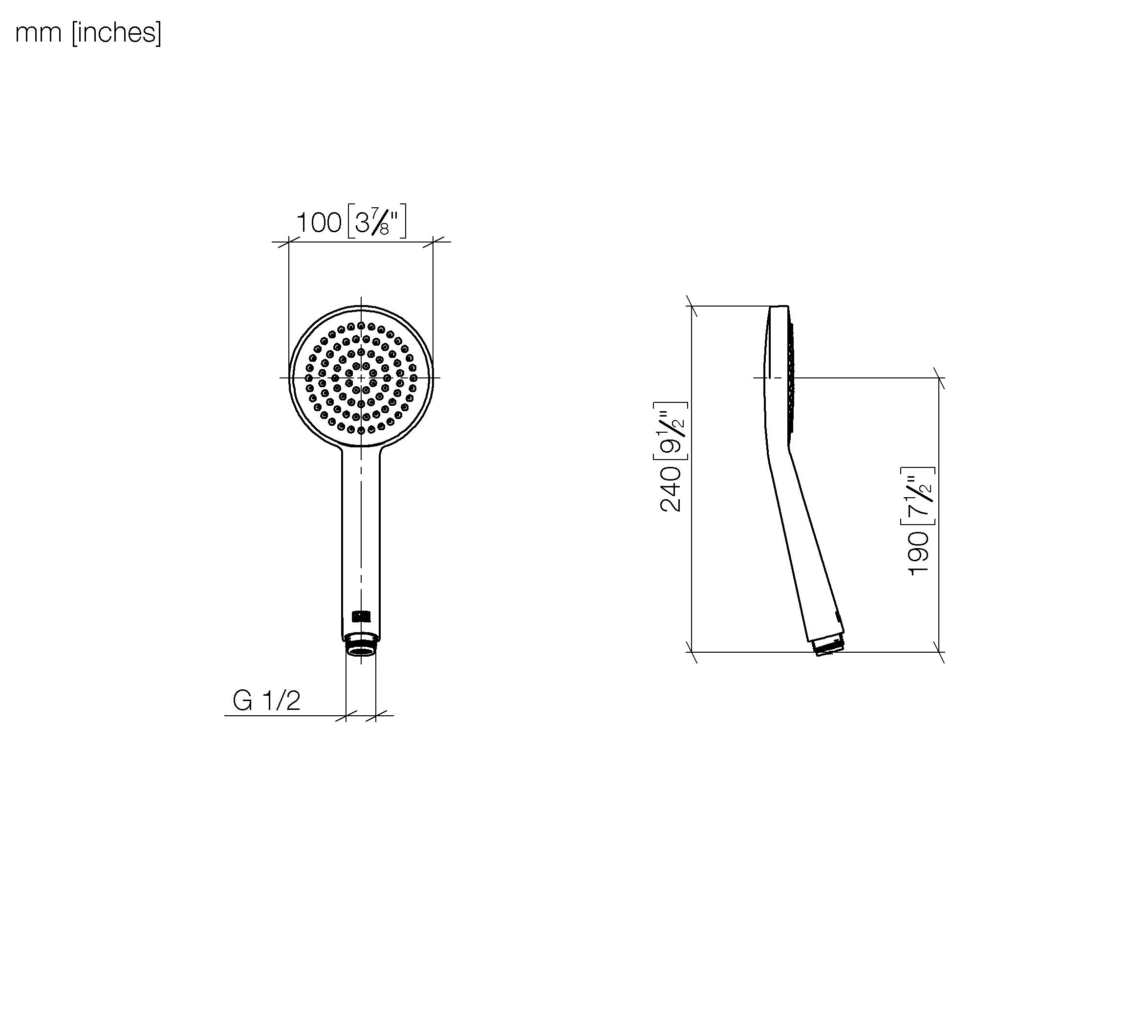 Hand Shower Chrome II
