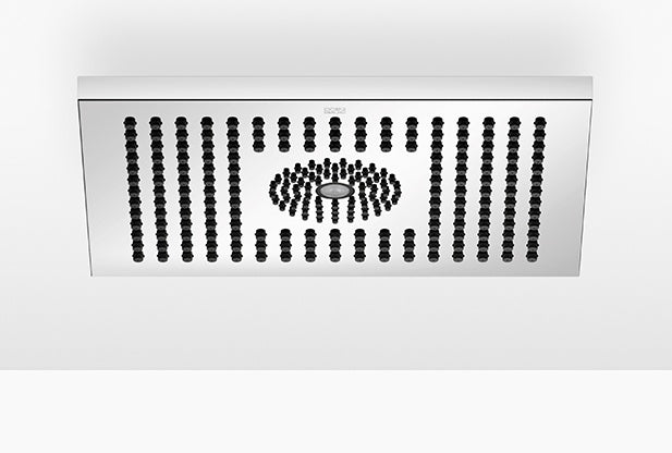 Rain Shower For Surface Mounted Ceiling Installation With Light 300 X 240 mm Chrome