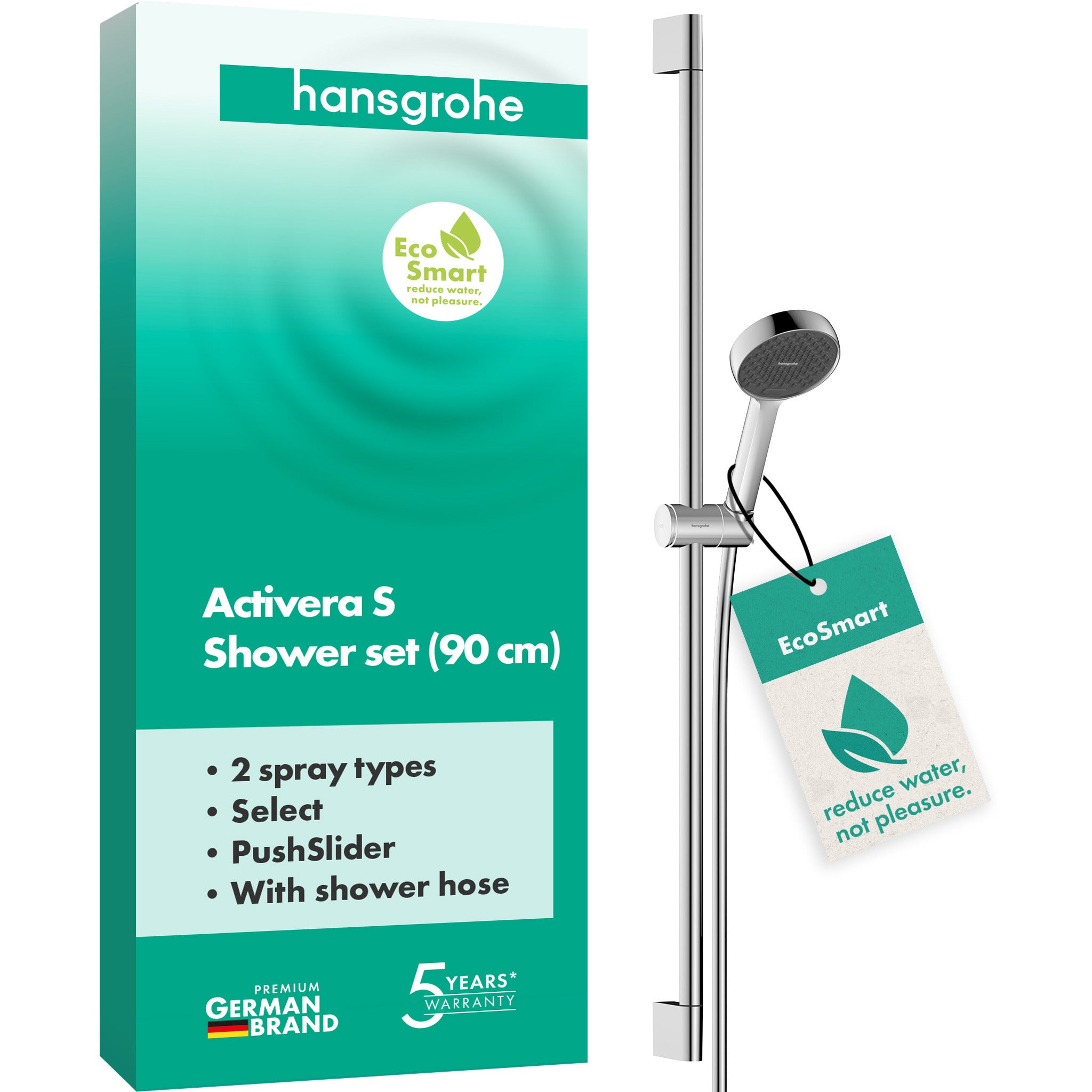 Activera Select S Shower set 95 2jet EcoSmart with shower bar 90 cm