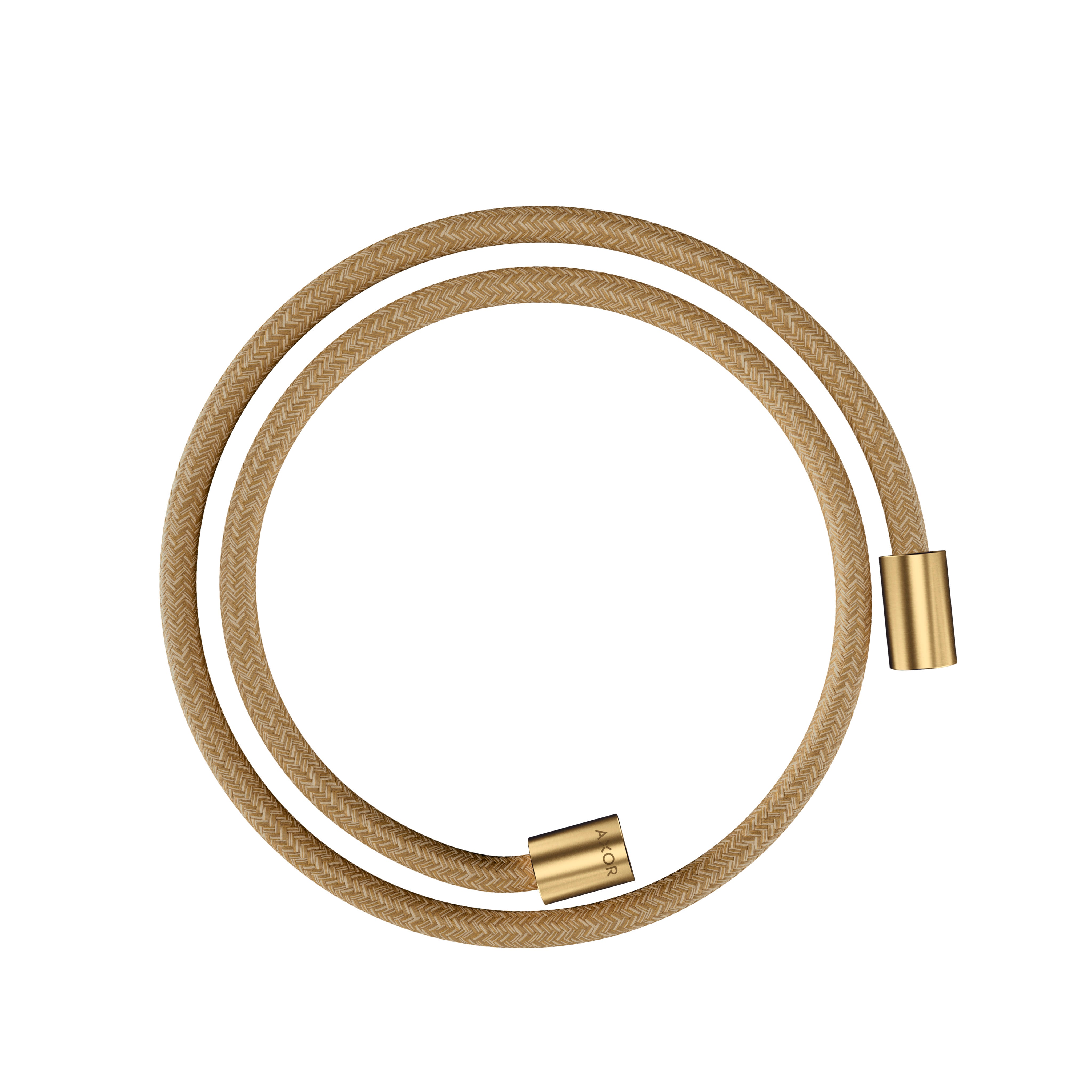 AXOR ShowerSolutions Textile shower hose 1.25 m with cylindrical nuts