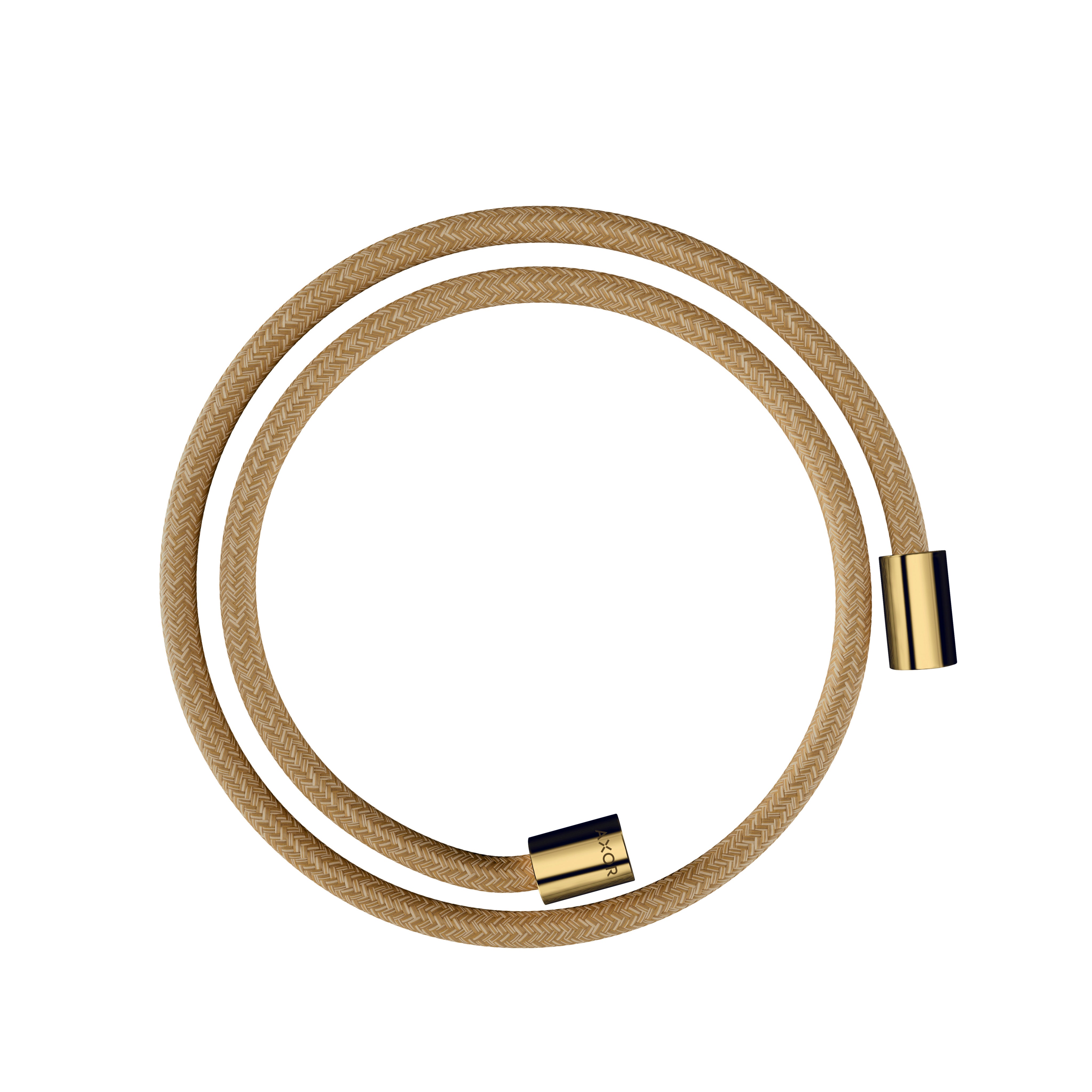 AXOR ShowerSolutions Textile shower hose 1.25 m with cylindrical nuts