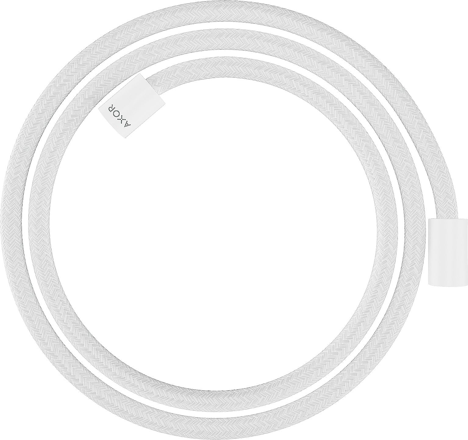 AXOR ShowerSolutions Textile shower hose 1.60 m with cylindrical nuts