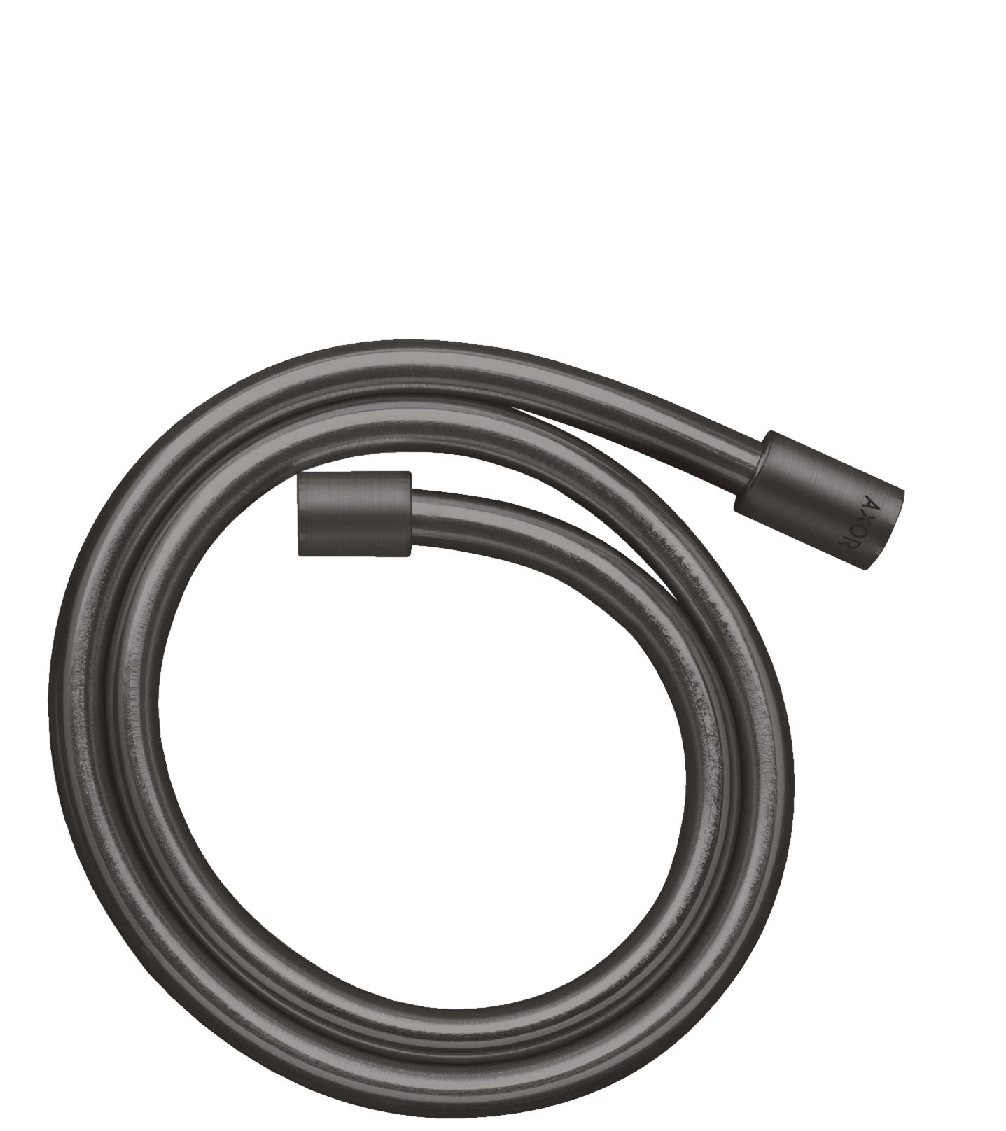 AXOR ShowerSolutions Metal effect shower hose 1.25 m with cylindrical nuts