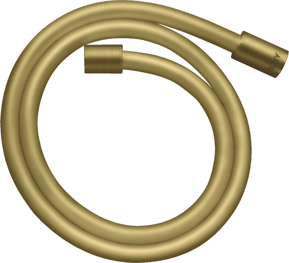 AXOR ShowerSolutions Metal effect shower hose 2.00 m with cylindrical nuts
