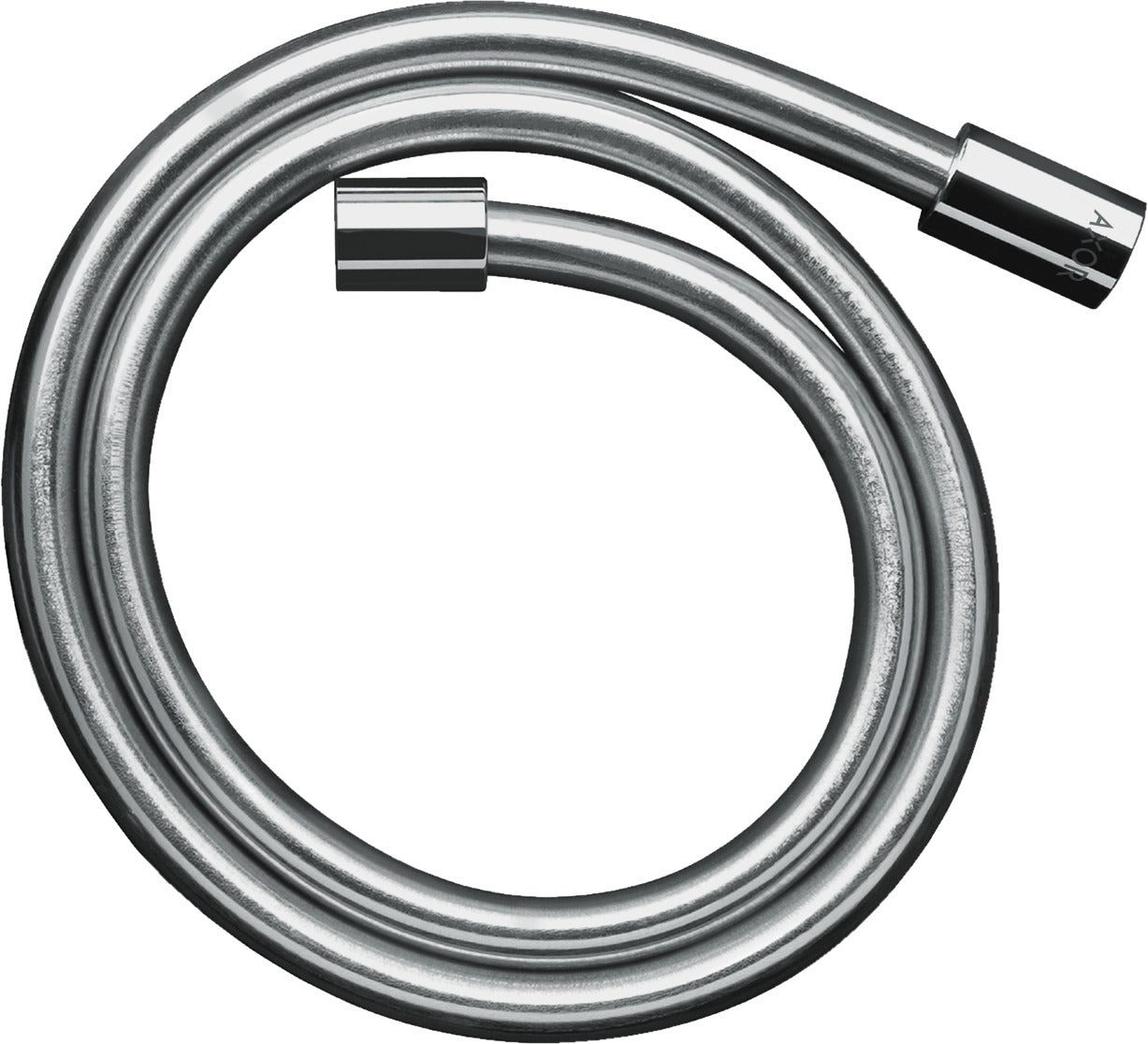 AXOR ShowerSolutions Metal effect shower hose 1.60 m with cylindrical nuts