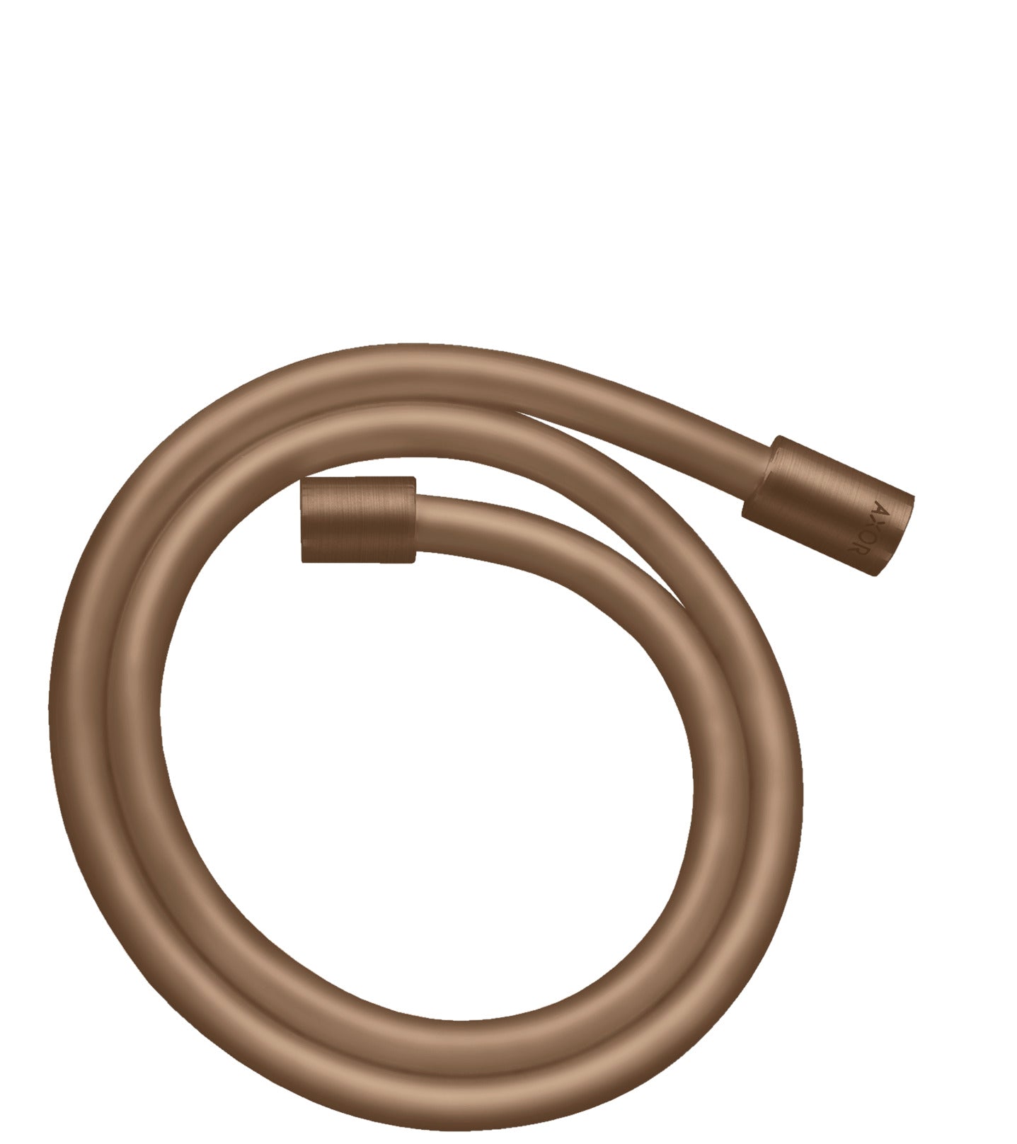AXOR ShowerSolutions Metal effect shower hose 1.60 m with cylindrical nuts