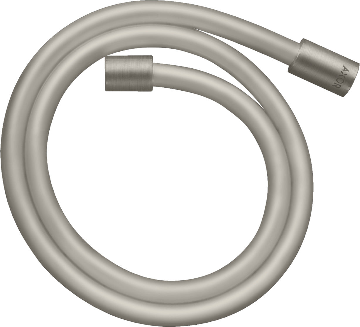 AXOR ShowerSolutions Metal effect shower hose 1.60 m with cylindrical nuts