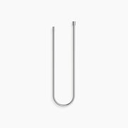 Metal Shower Hose Extending 1 2 X 3 8 X 1250 mm Chrome