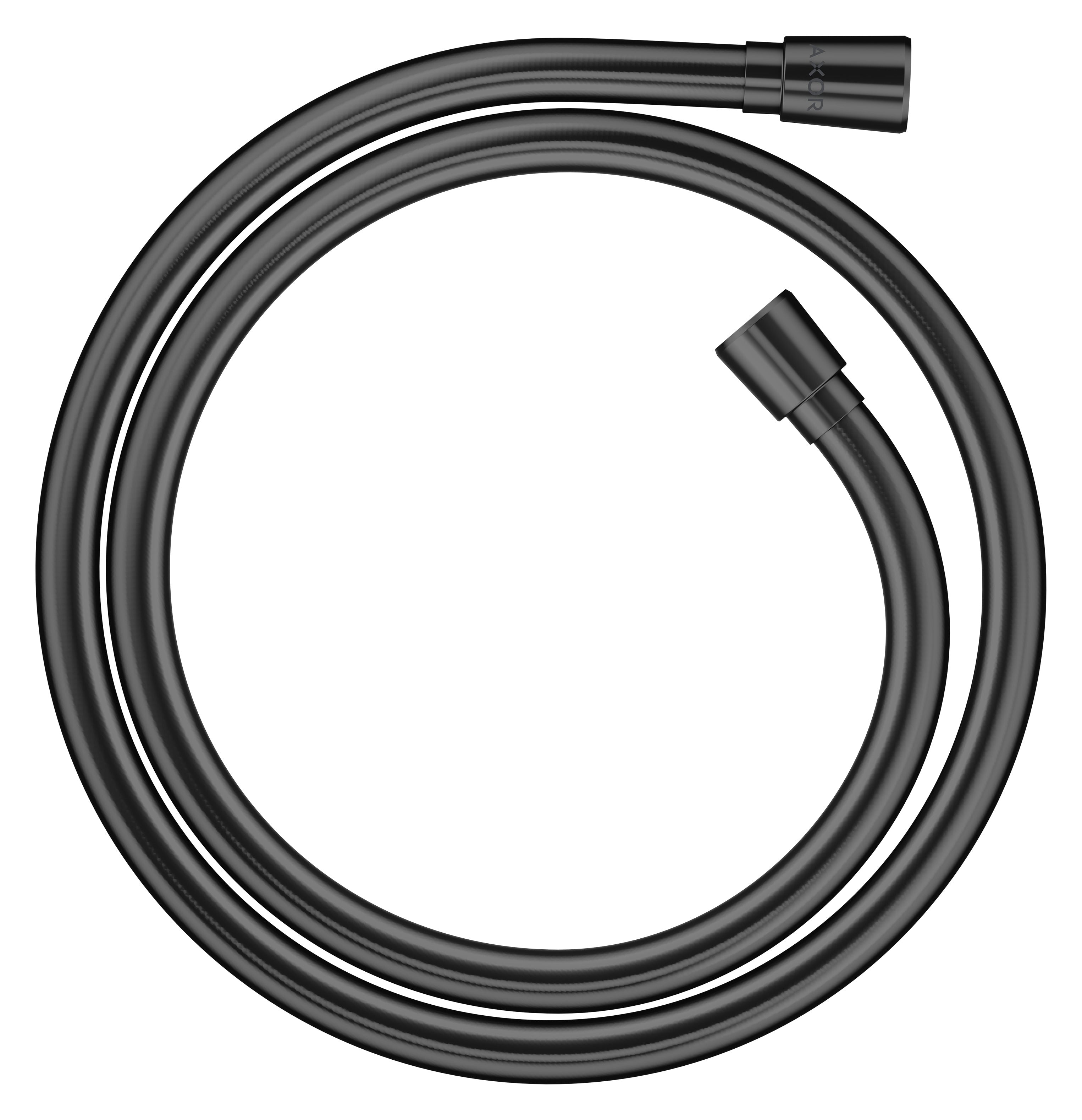 AXOR ShowerSolutions Metal effect shower hose 1.25 m with conical nuts