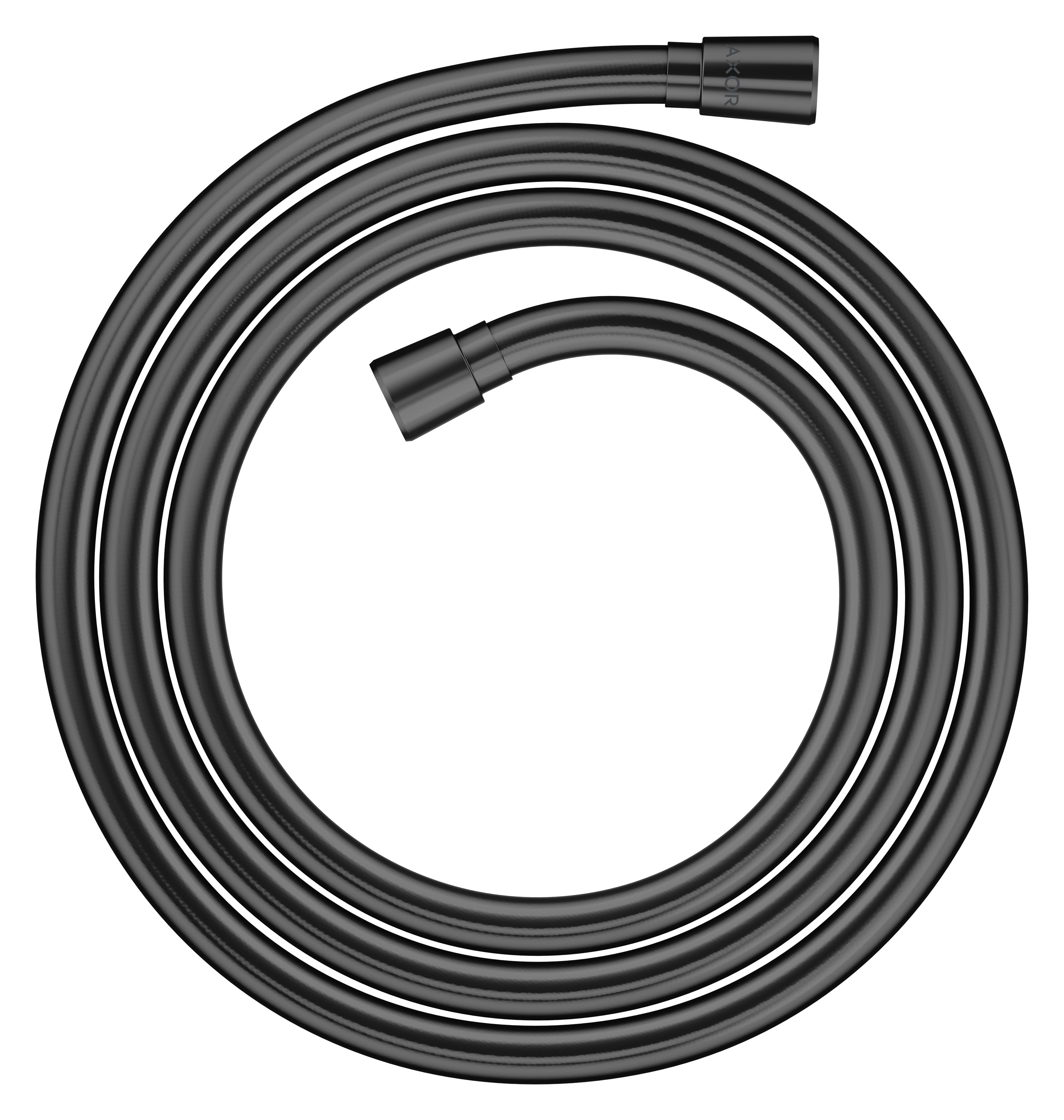 AXOR ShowerSolutions Metal effect shower hose 2.00 m with conical nuts