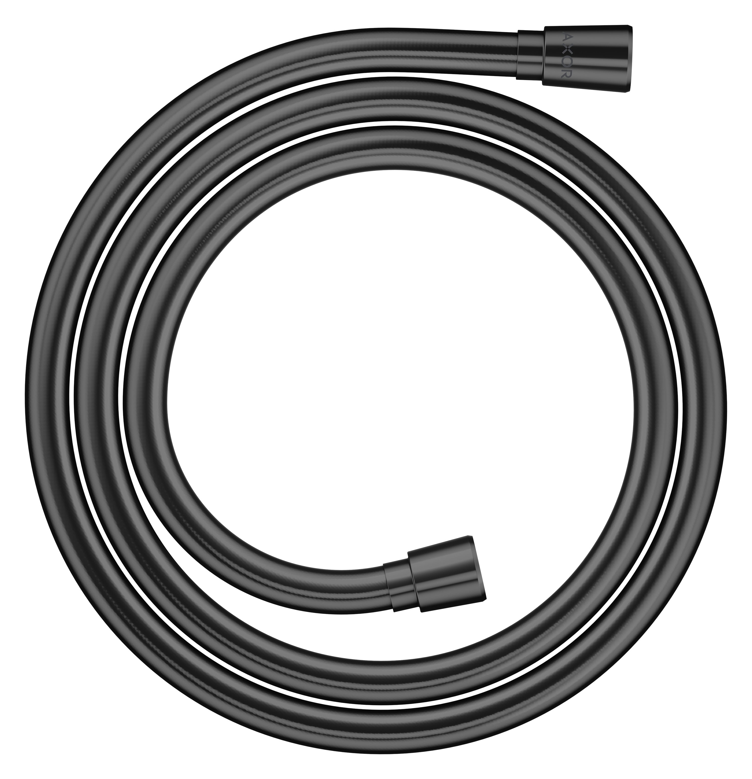 AXOR ShowerSolutions Metal effect shower hose 1.60 m with conical nuts
