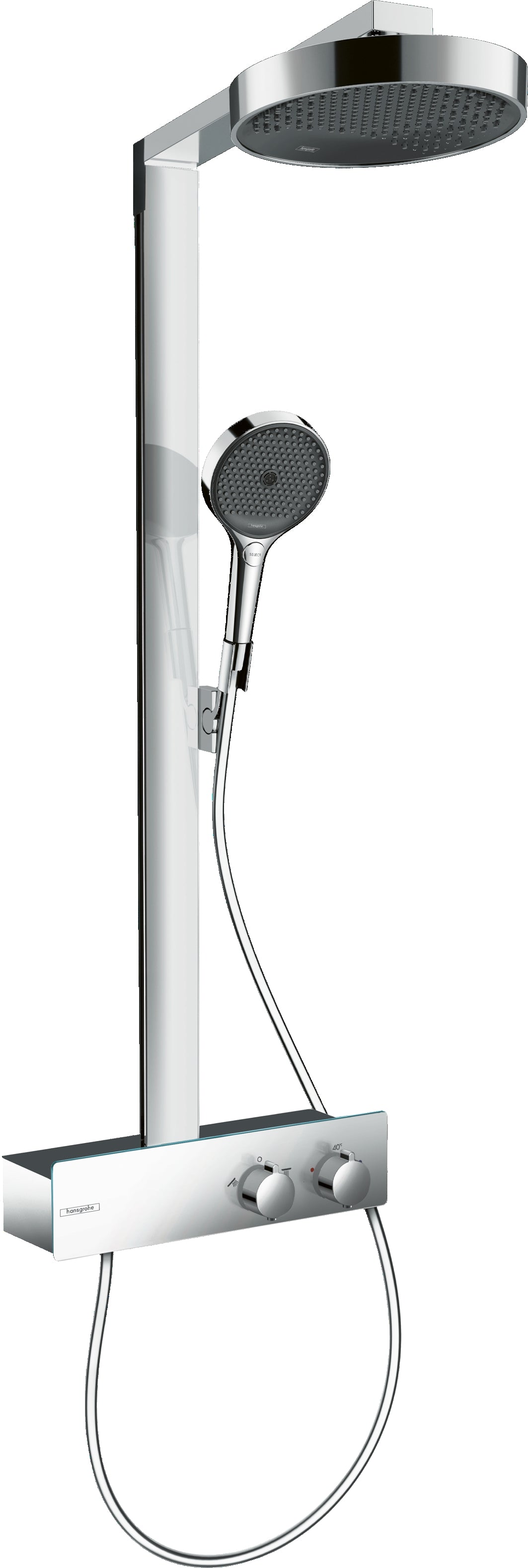 Rainfinity Showerpipe 250 1jet EcoSmart with ShowerTablet 350