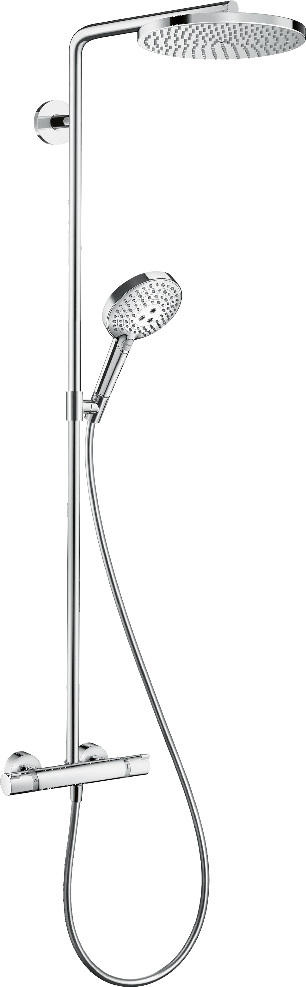 Raindance S Showerpipe 240 1jet PowderRain EcoSmart with thermostat