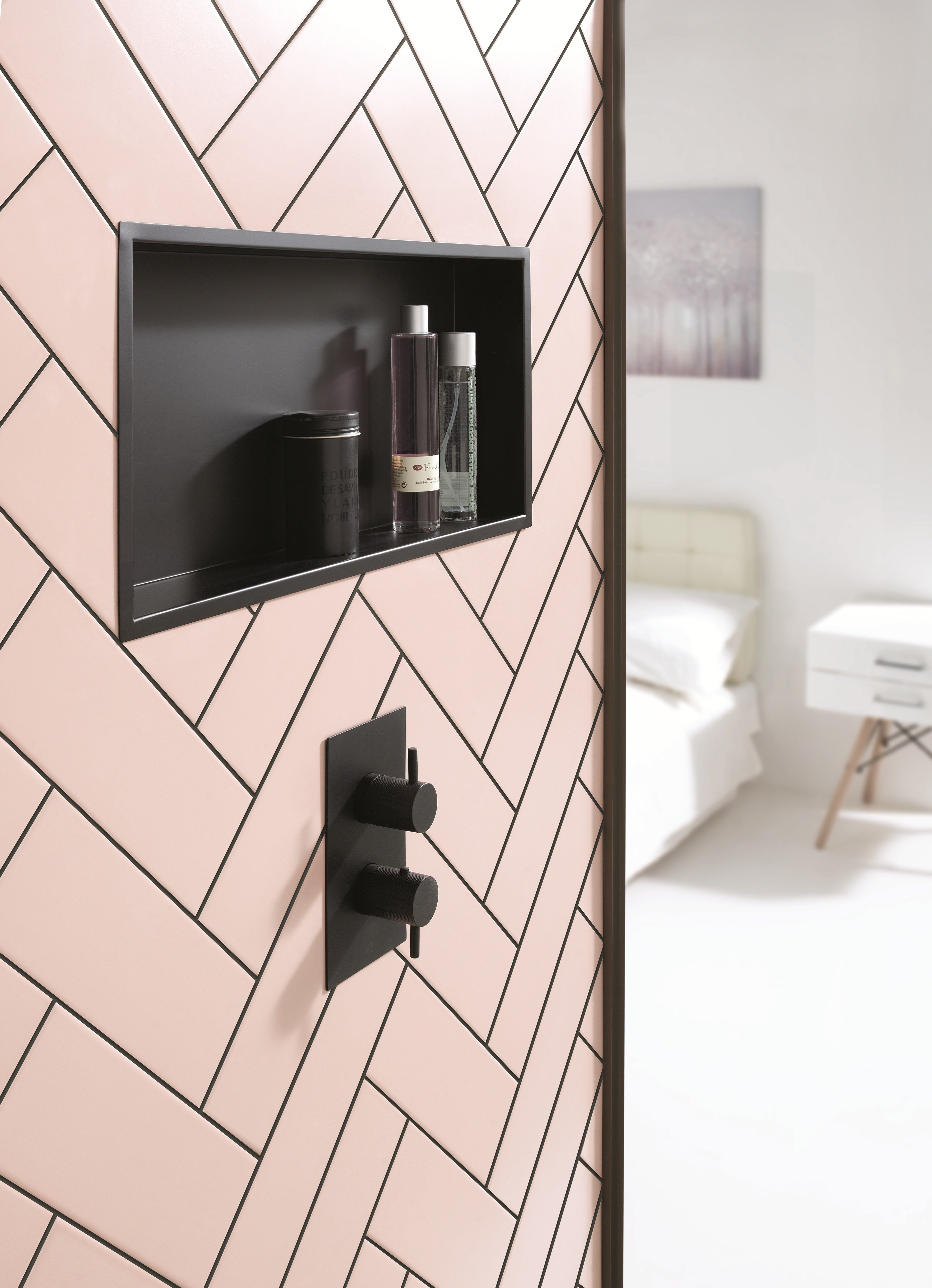INWALL SHOWER NICHE 600mm x 300mm x 80mm