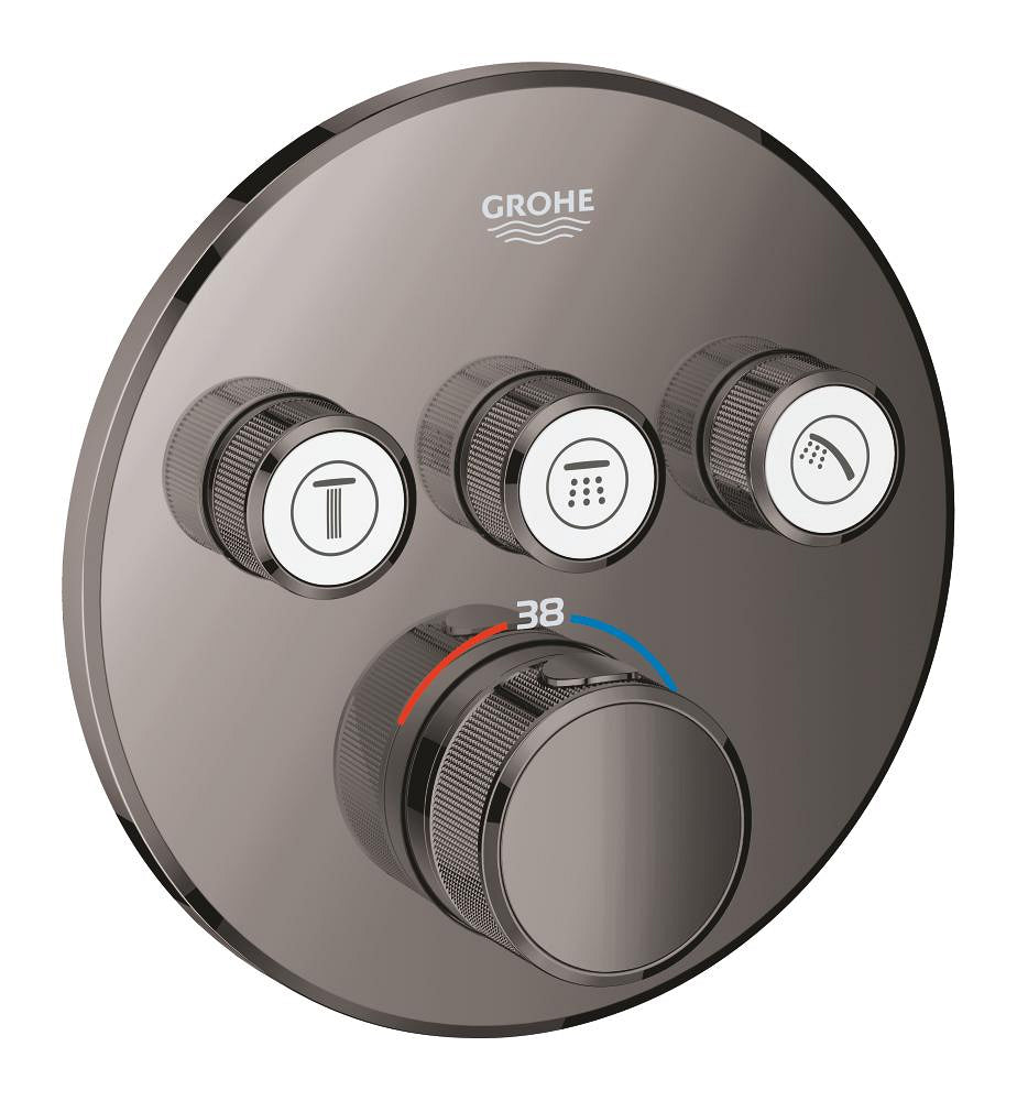 Grohtherm SmartControl Thermostat for concealed installation with 3 valves