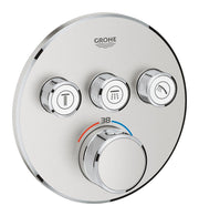 Grohtherm SmartControl Thermostat for concealed installation with 3 valves