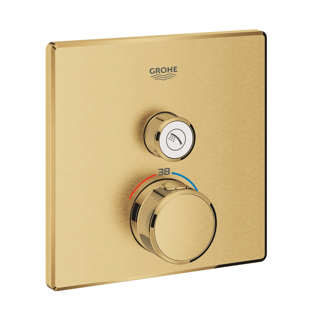 Grohtherm SmartControl Thermostat for concealed installation with one valve