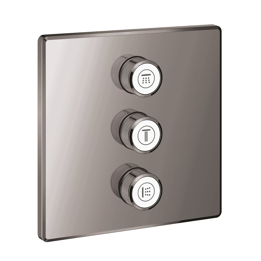 Grohtherm SmartControl Triple volume control trim