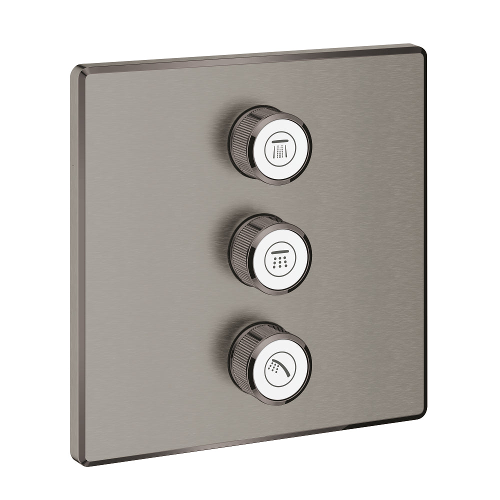 Grohtherm SmartControl Triple volume control trim