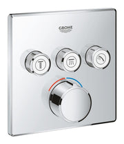 SmartControl Concealed mixer with 3 valves