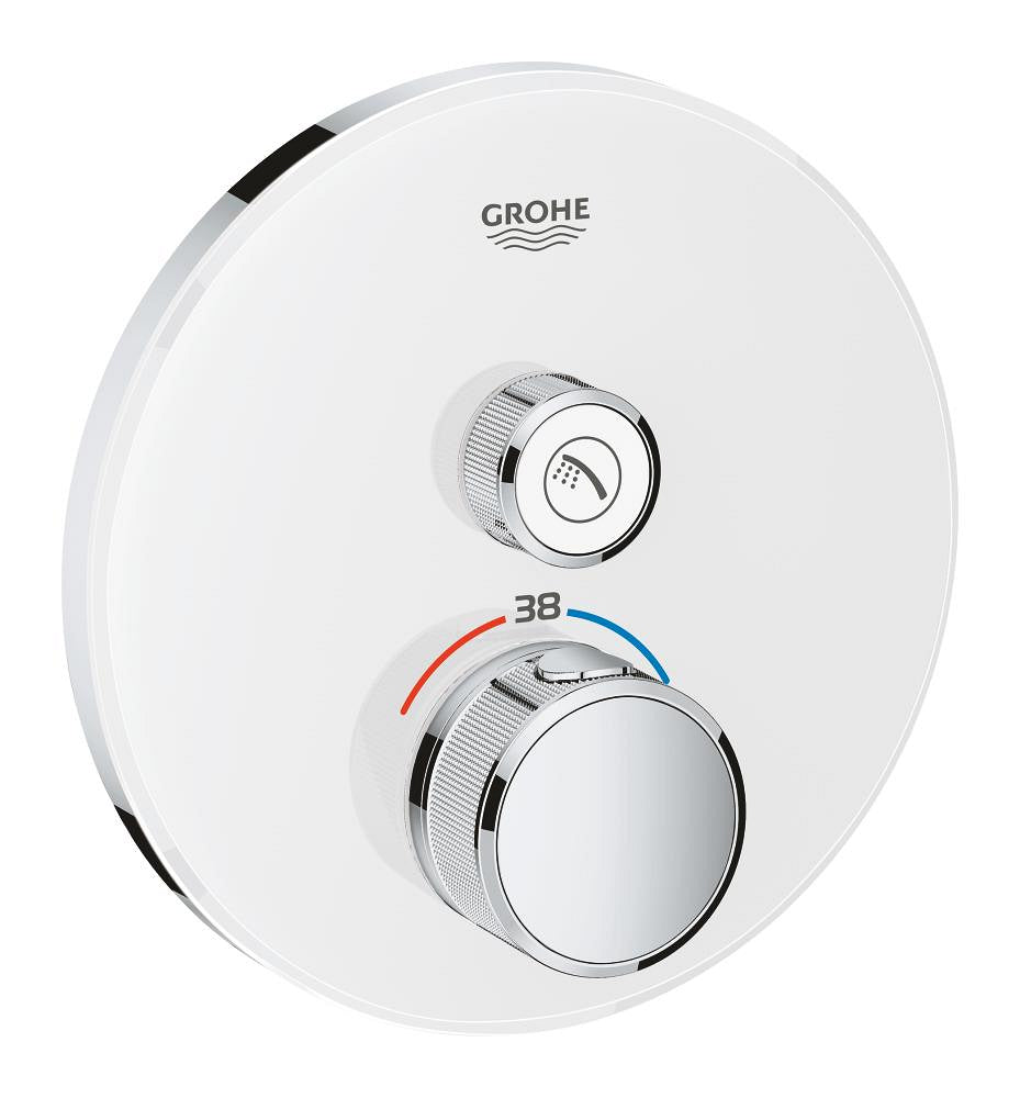 Grohtherm SmartControl Thermostat for concealed installation with one valve